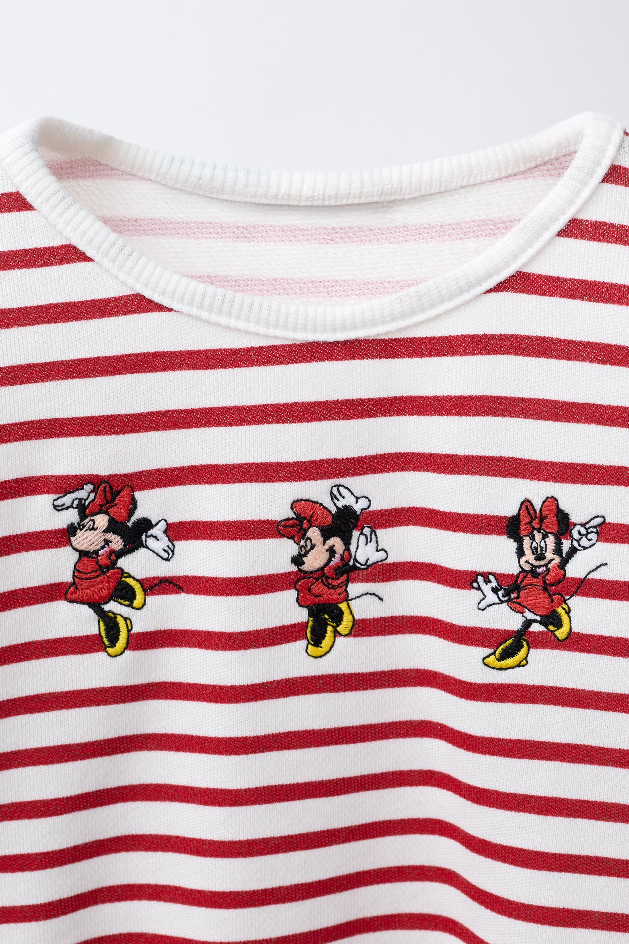 STRIPED MINNIE MOUSE © DISNEY T-SHIRT