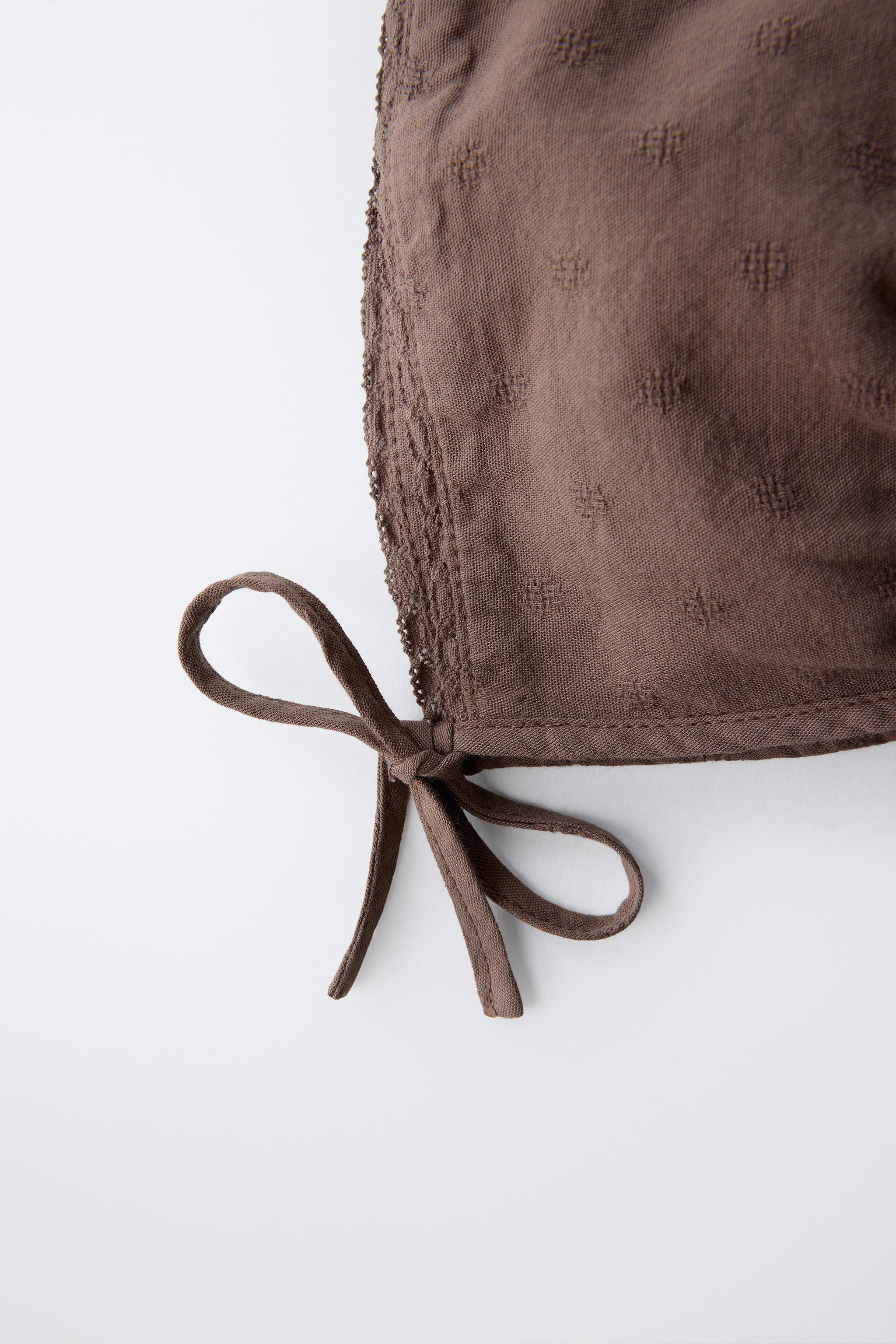 EMBROIDERED LACE BONNET