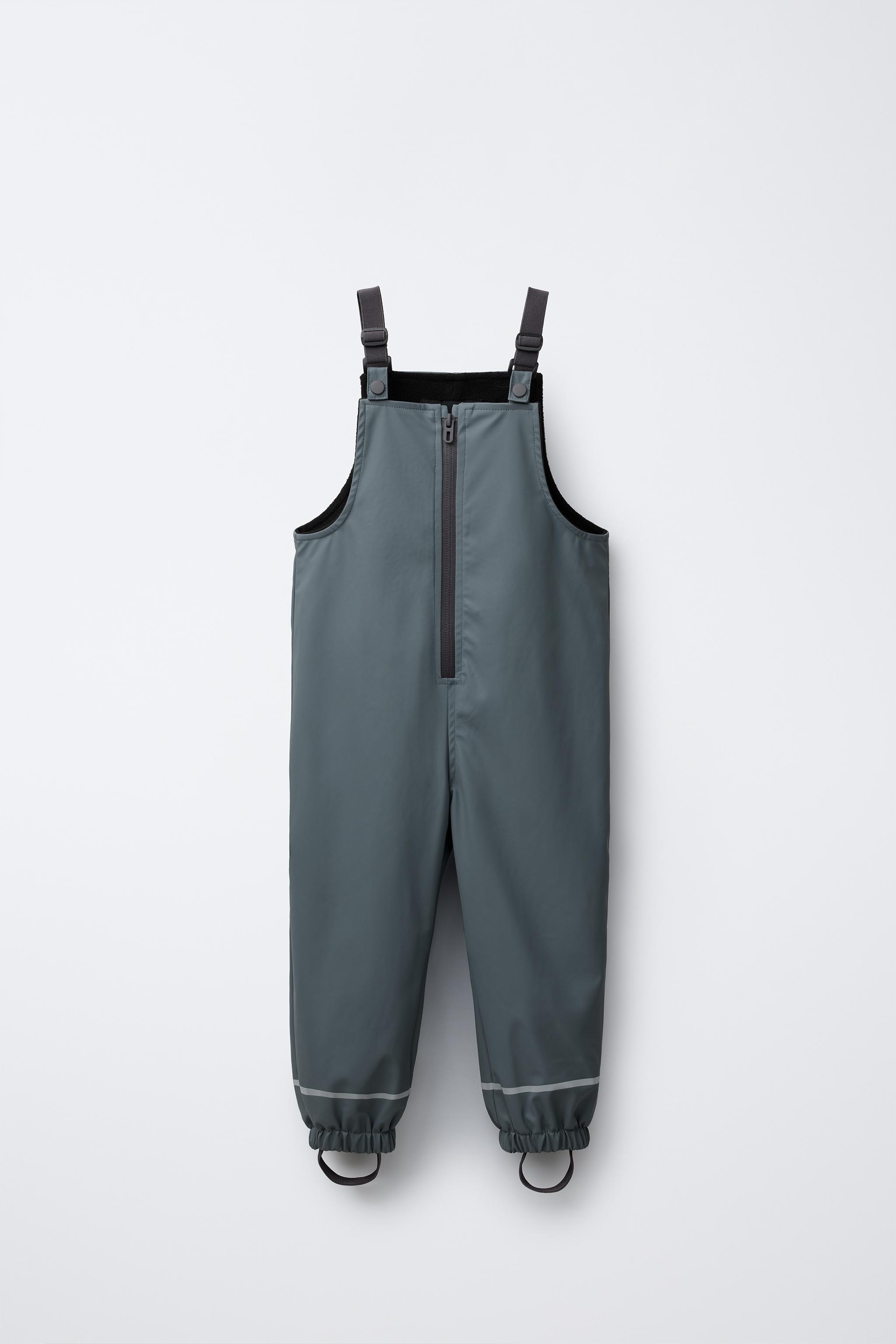 WATER-RESISTANT RUBBERIZED OVERALLS