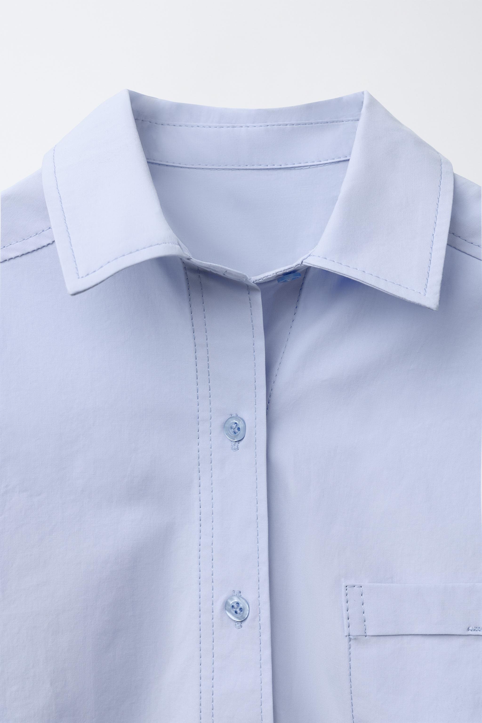 POPLIN POCKET SHIRT