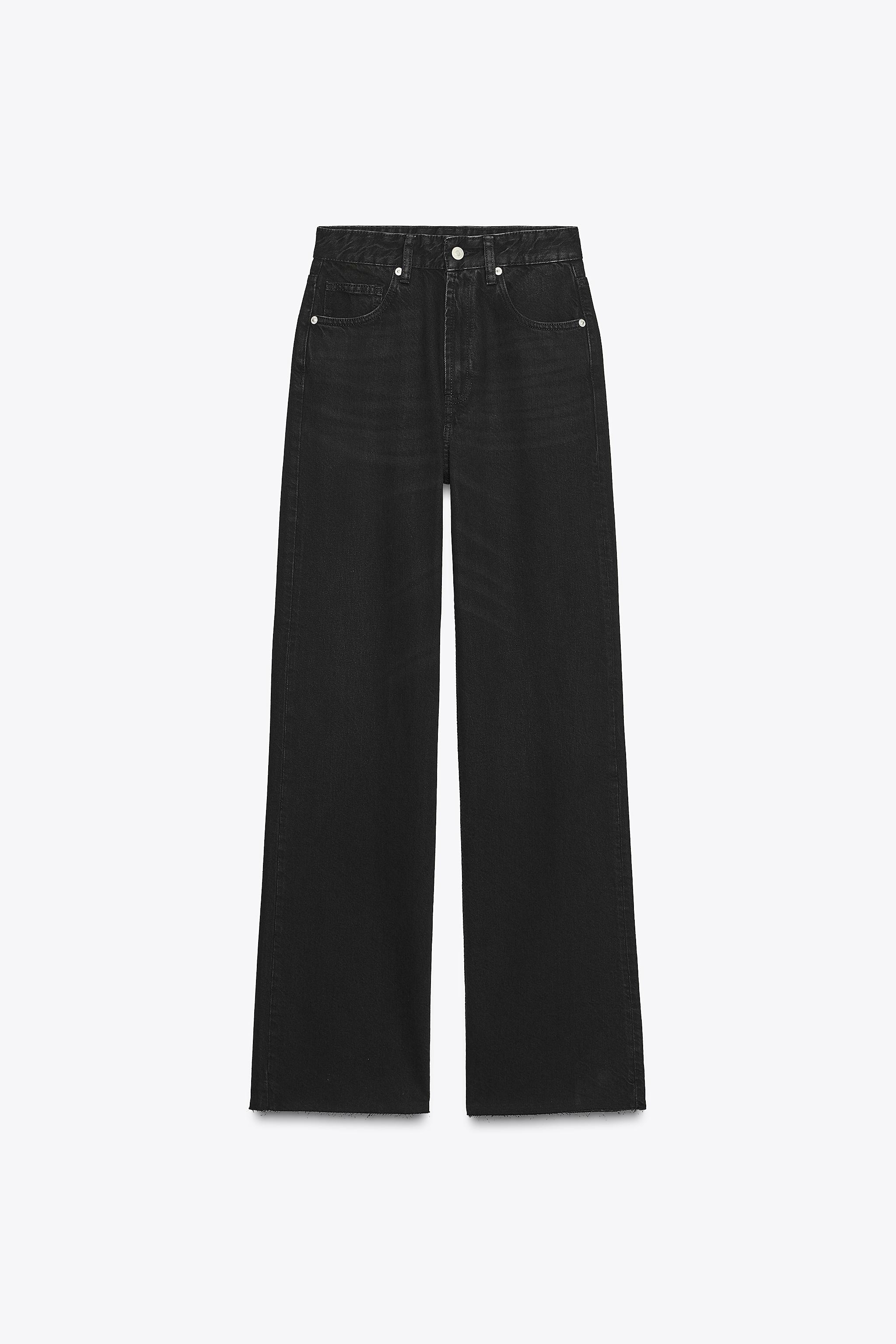 TRF HIGH RISE WIDE LEG JEANS