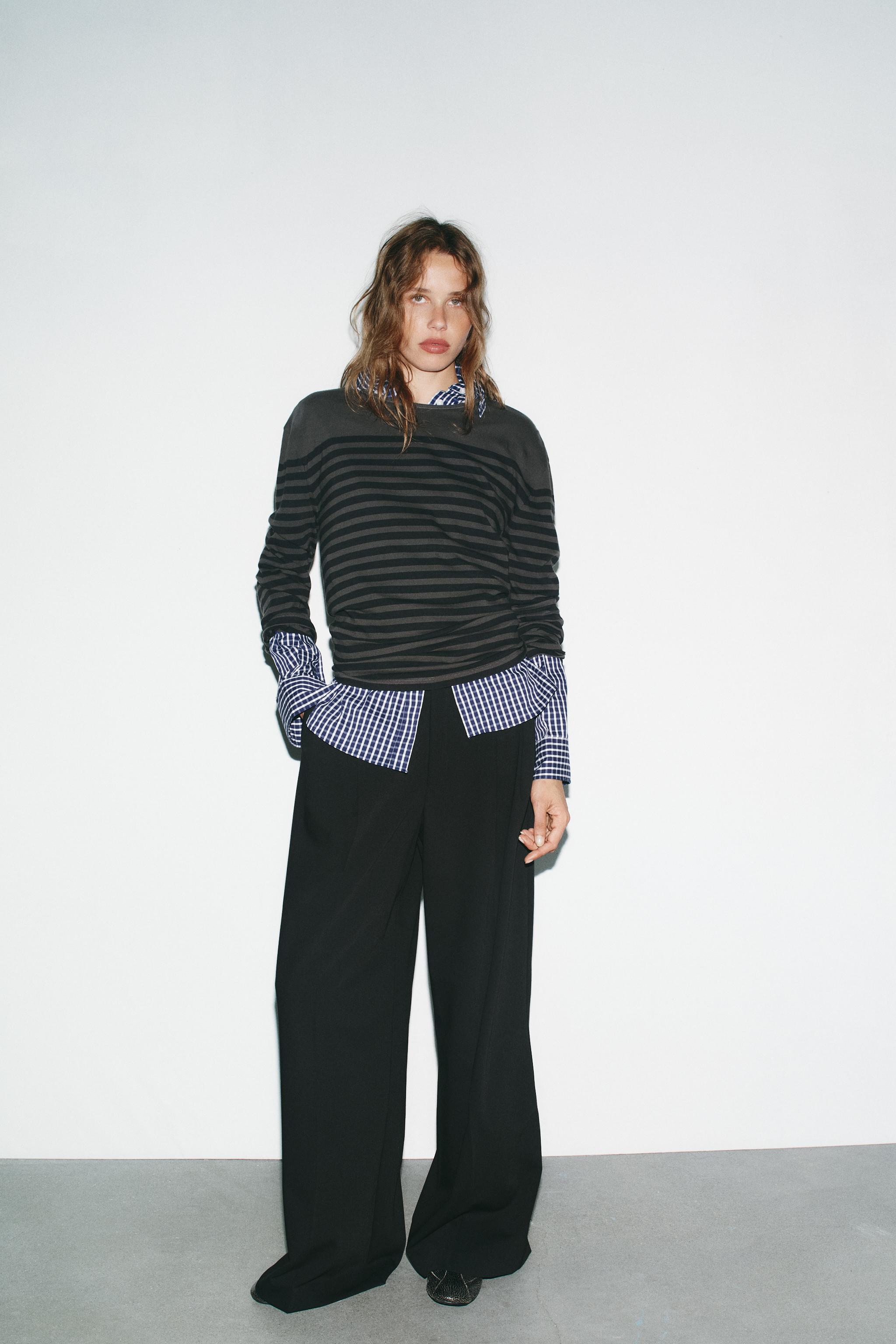 FLAP PLEATED PANTS