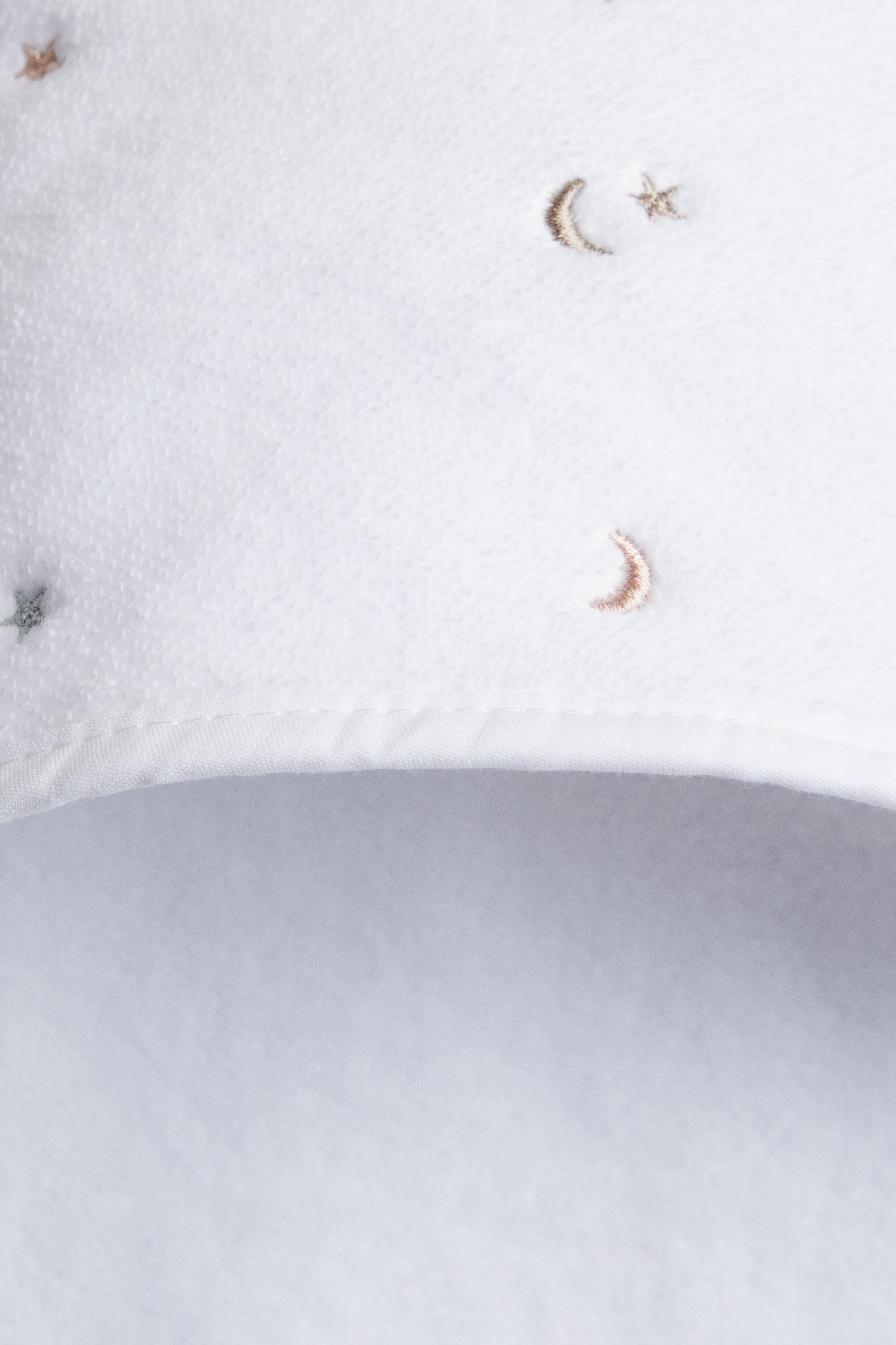 STARS HOODED BABY TOWEL