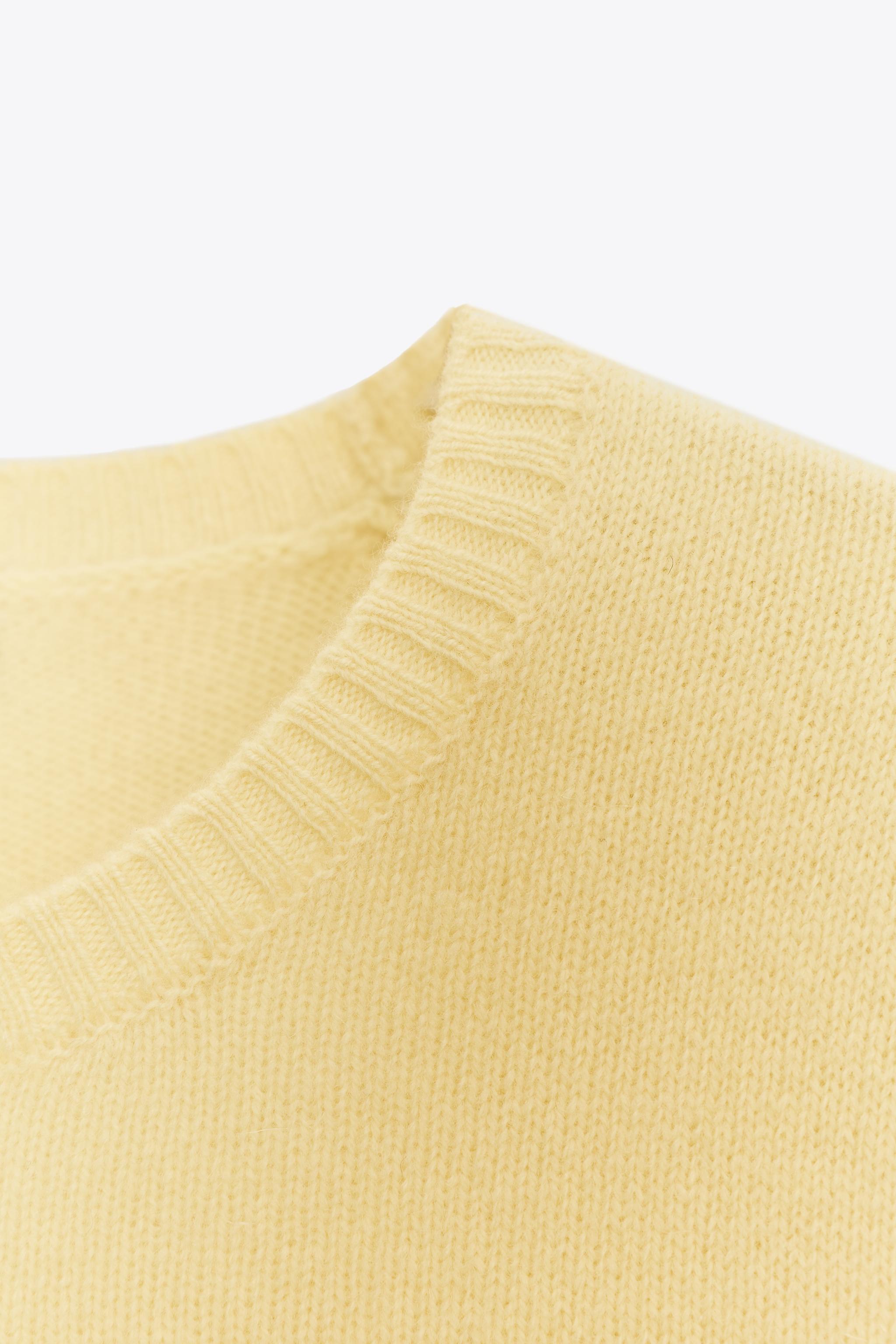 100% WOOL BASIC SWEATER