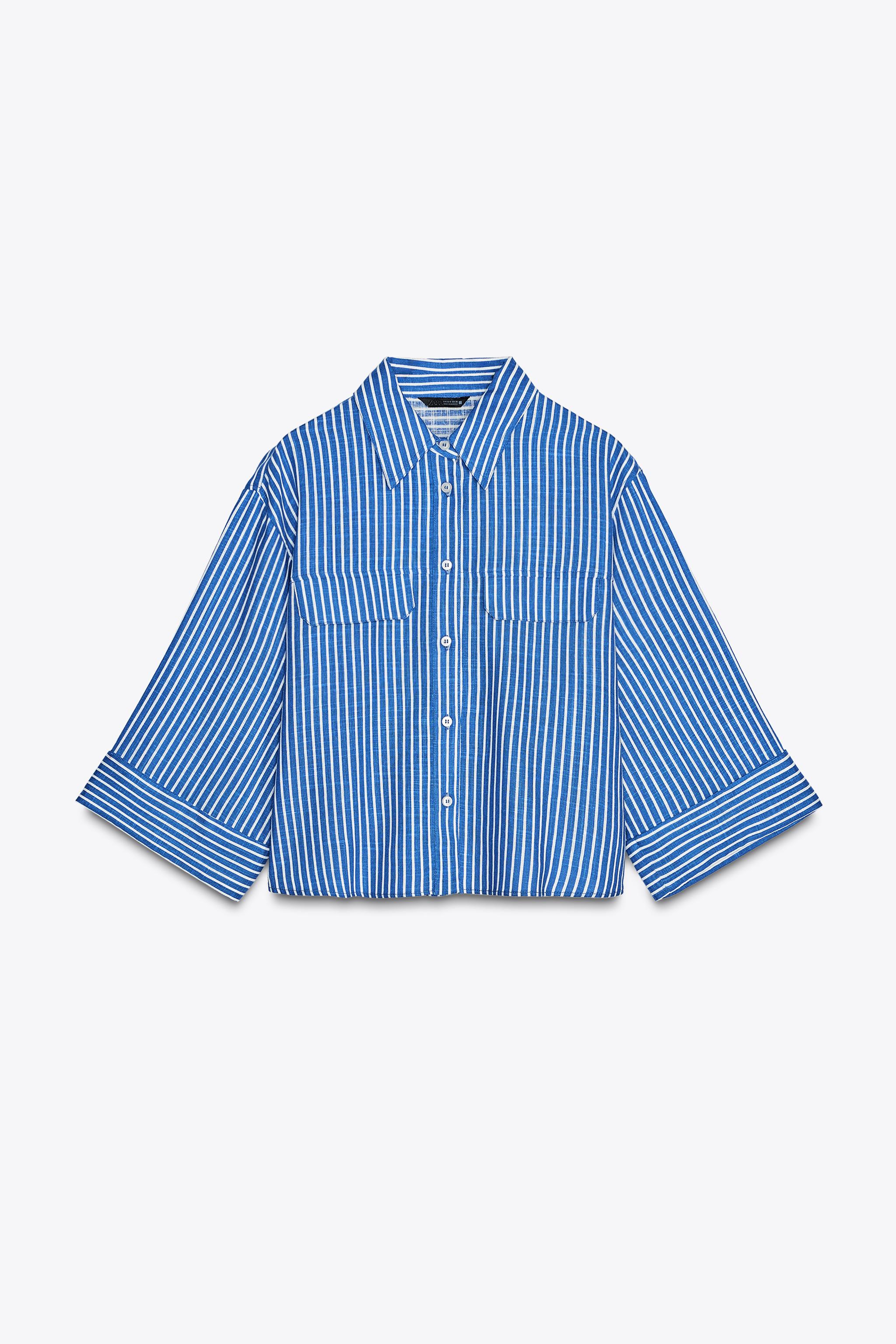 STRIPED LINEN SHIRT