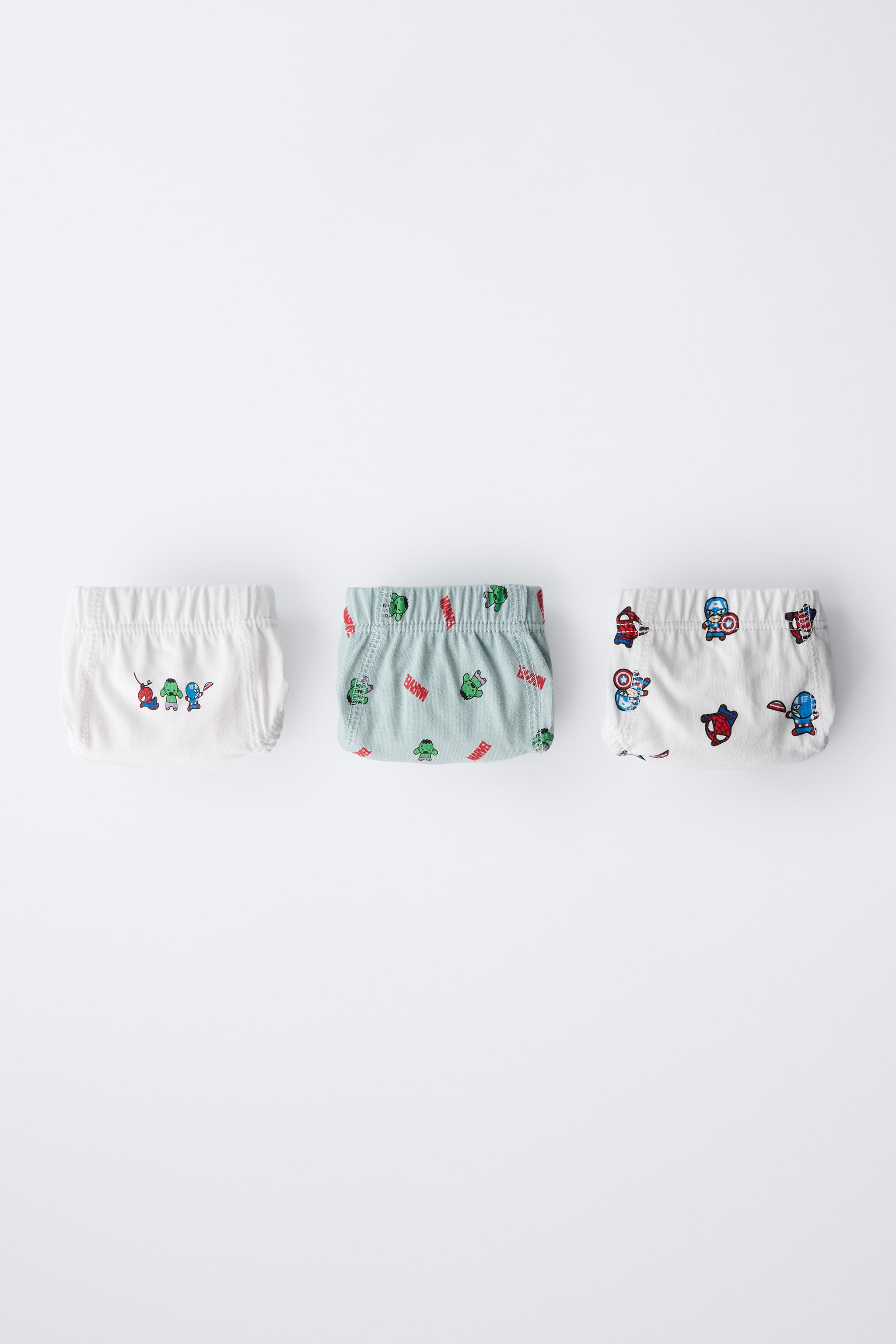 2-6 YEARS/ THREE-PACK OF THE AVENGERS © MARVEL BRIEFS