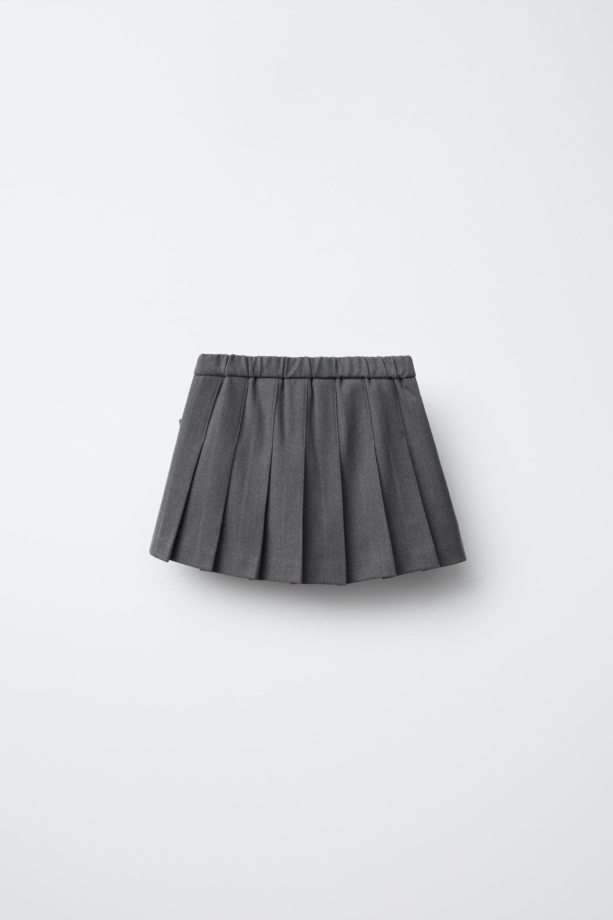 PLEATED BOW SKORT