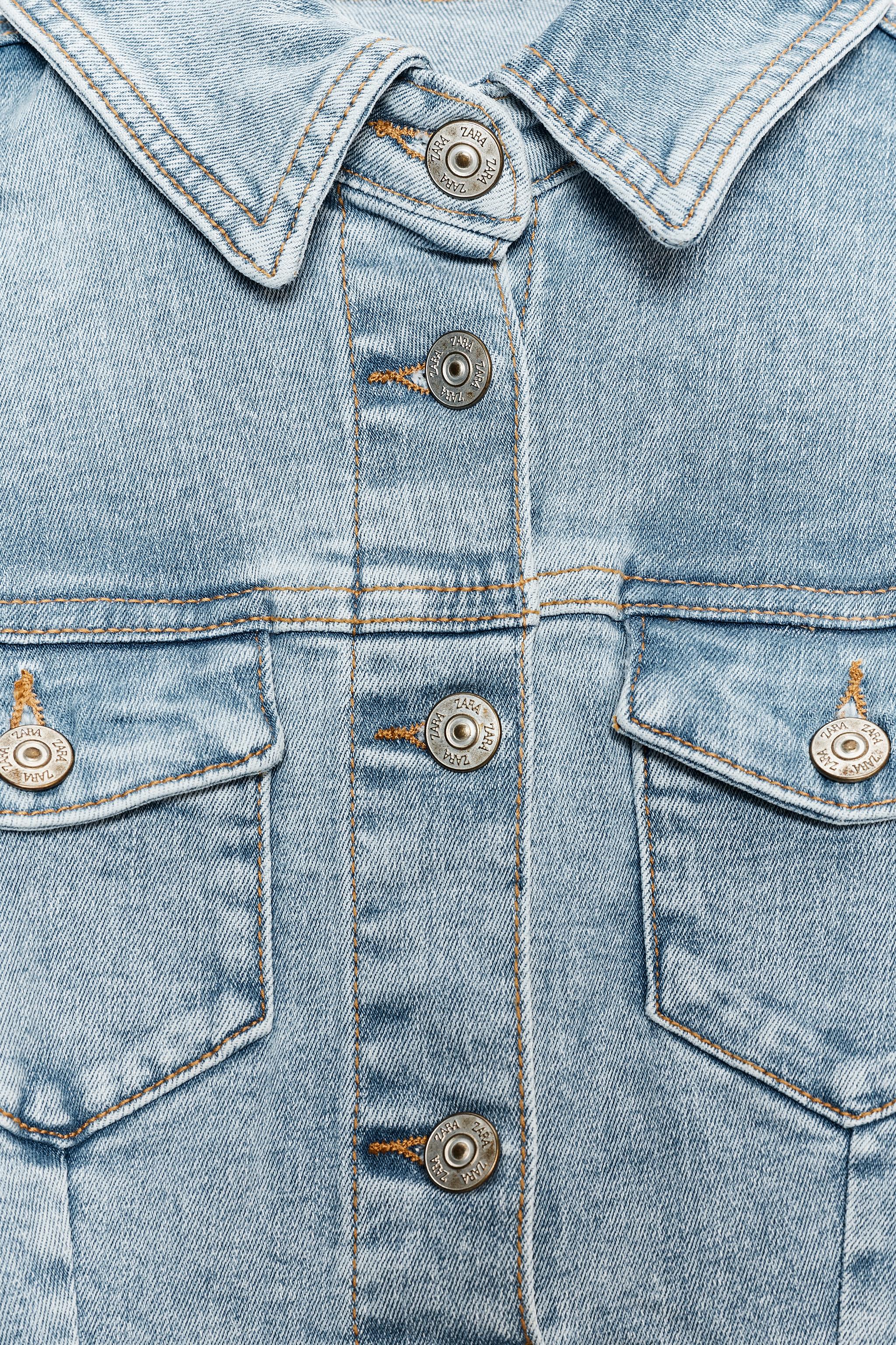 Z1975 DENIM MINI DRESS