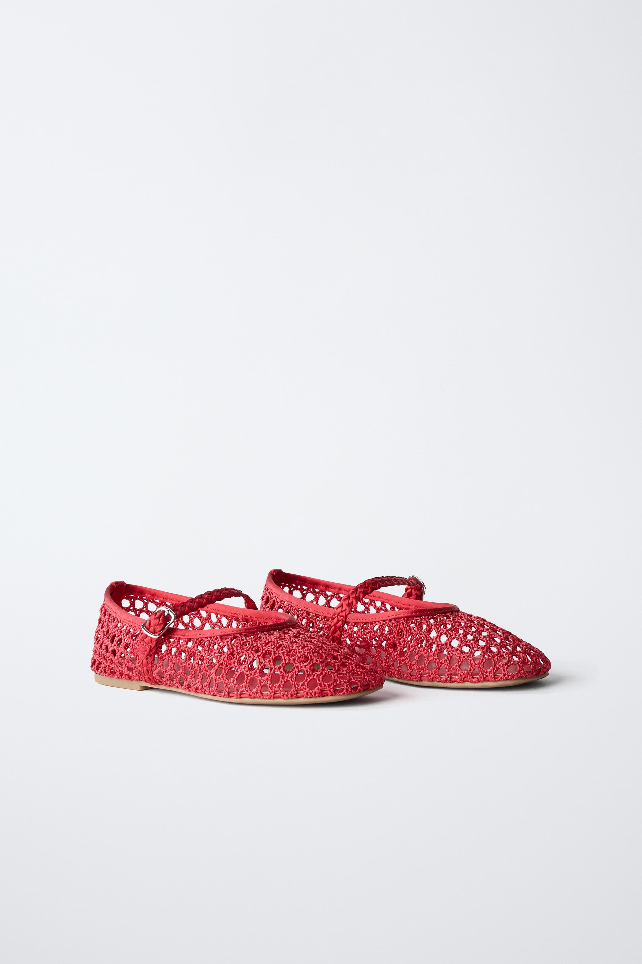 OPENWORK BALLET FLATS