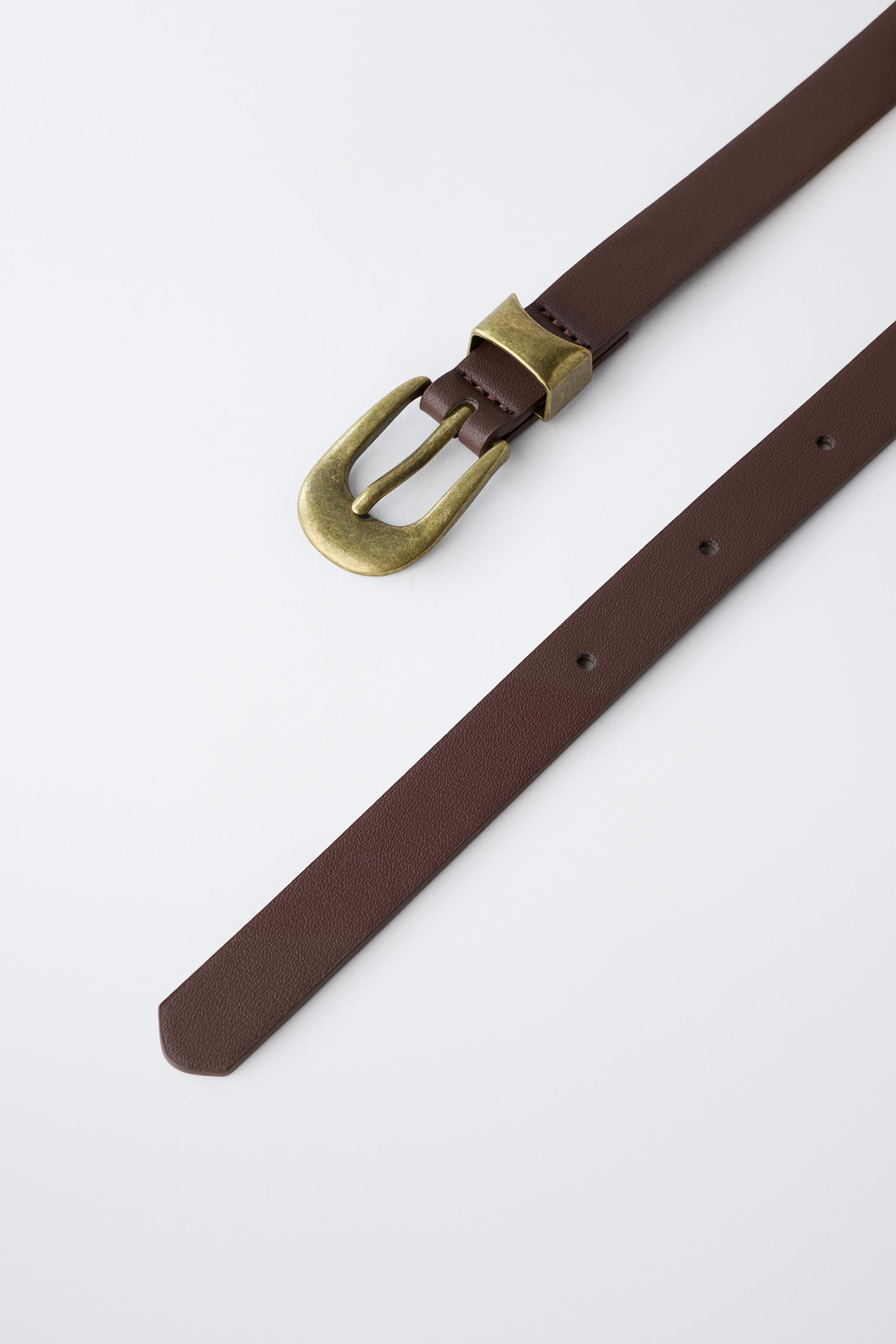 FAUX LEATHER BELT