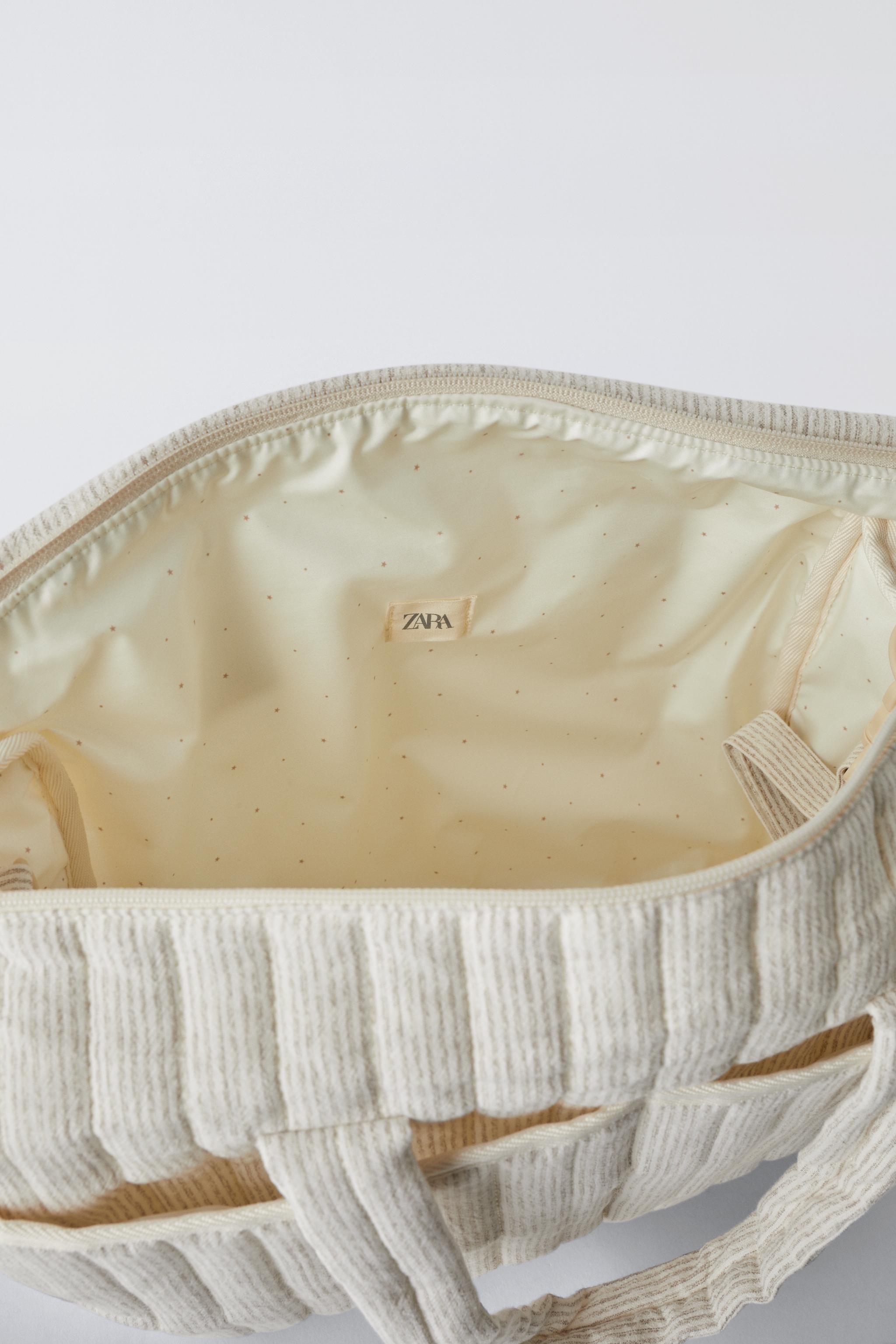 STRIPED DIAPER BAG PACK