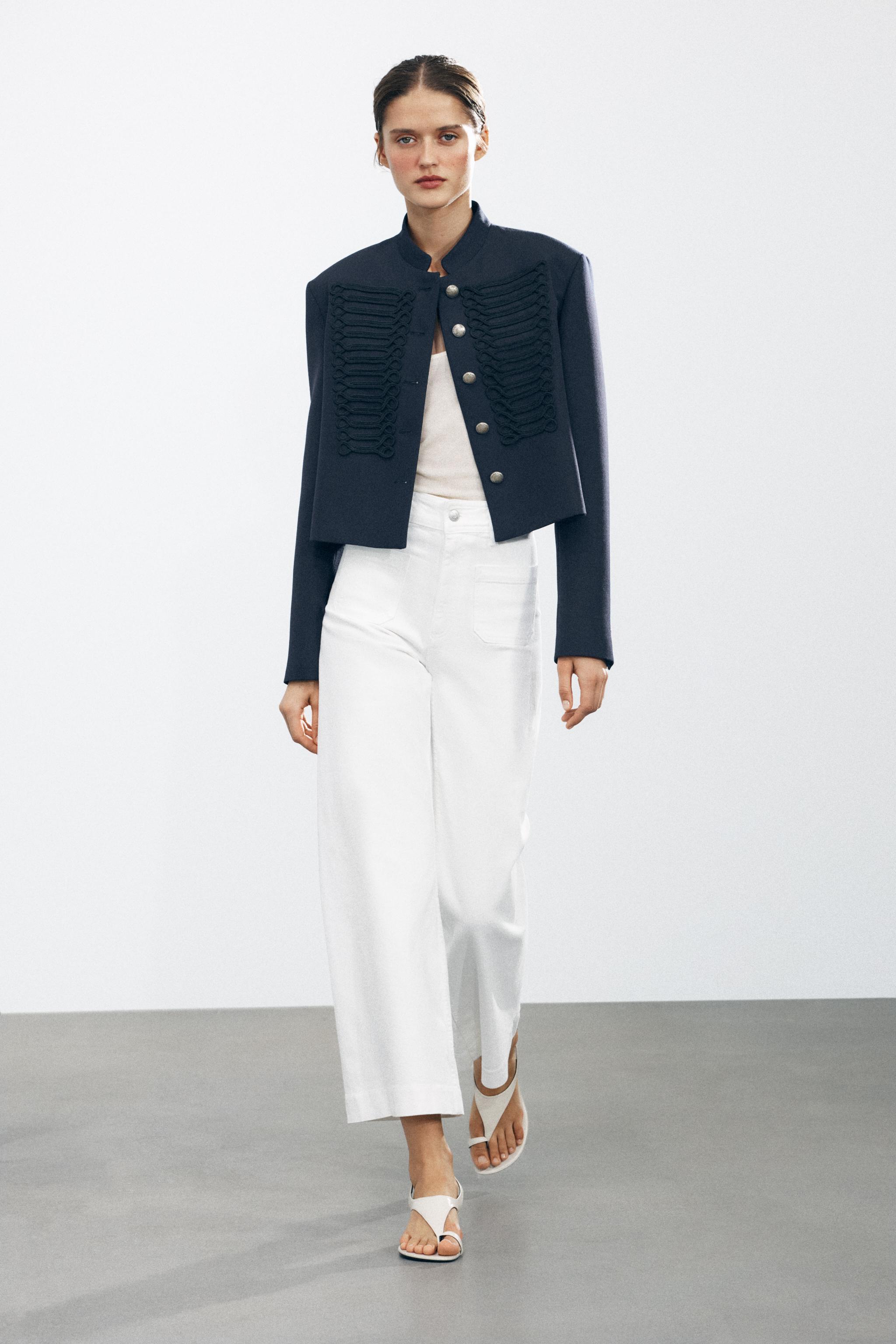 ZW COLLECTION HIGH WAIST WIDE LEG JEANS