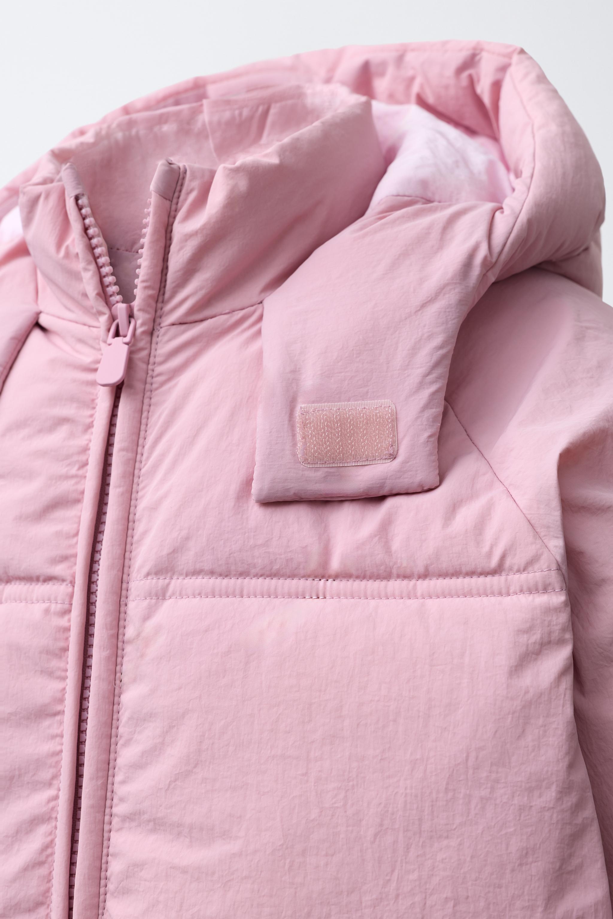 WATER REPELLENT HOODED PUFFER JACKET