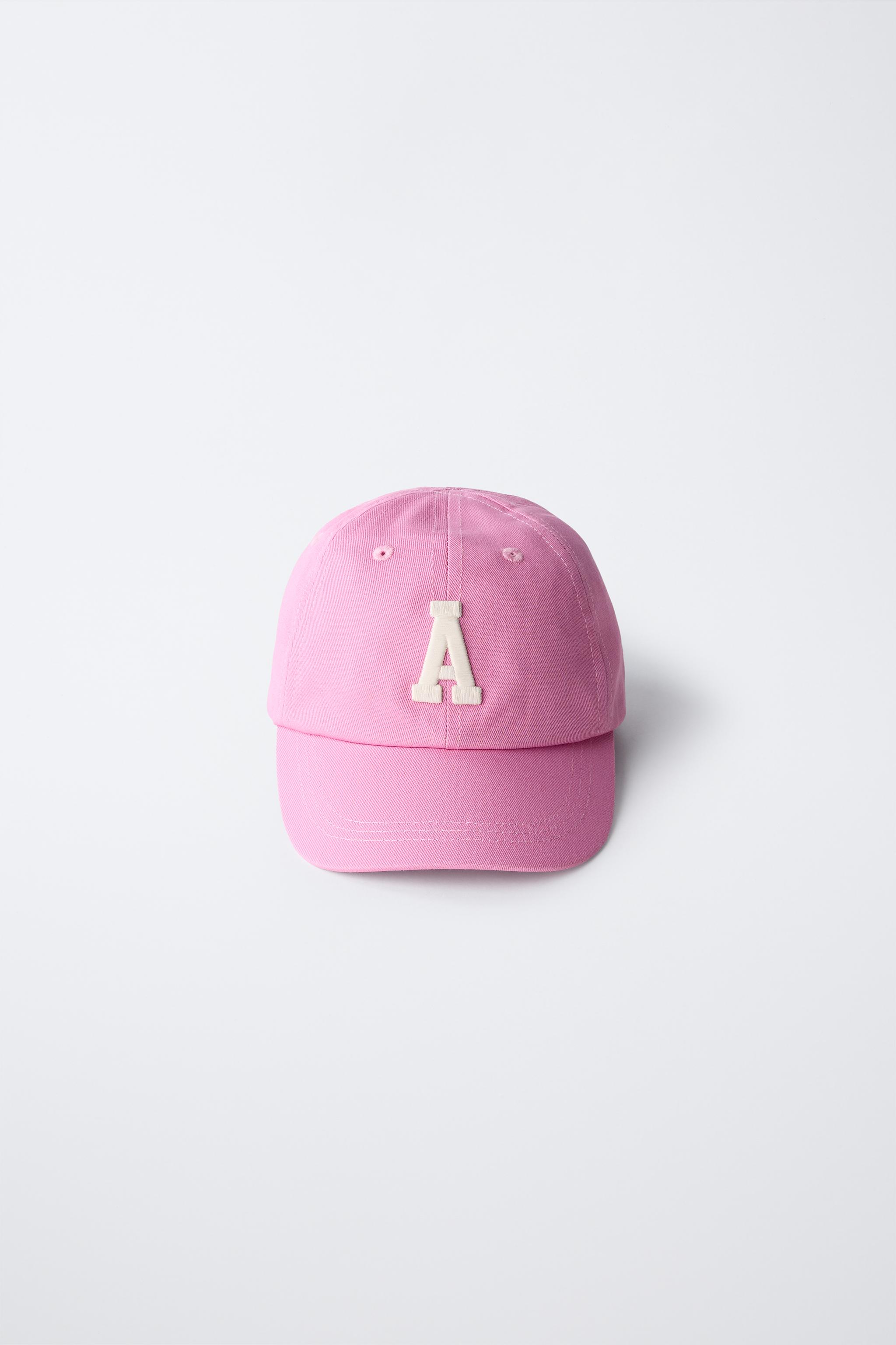 INITIAL EMBROIDERED CAP
