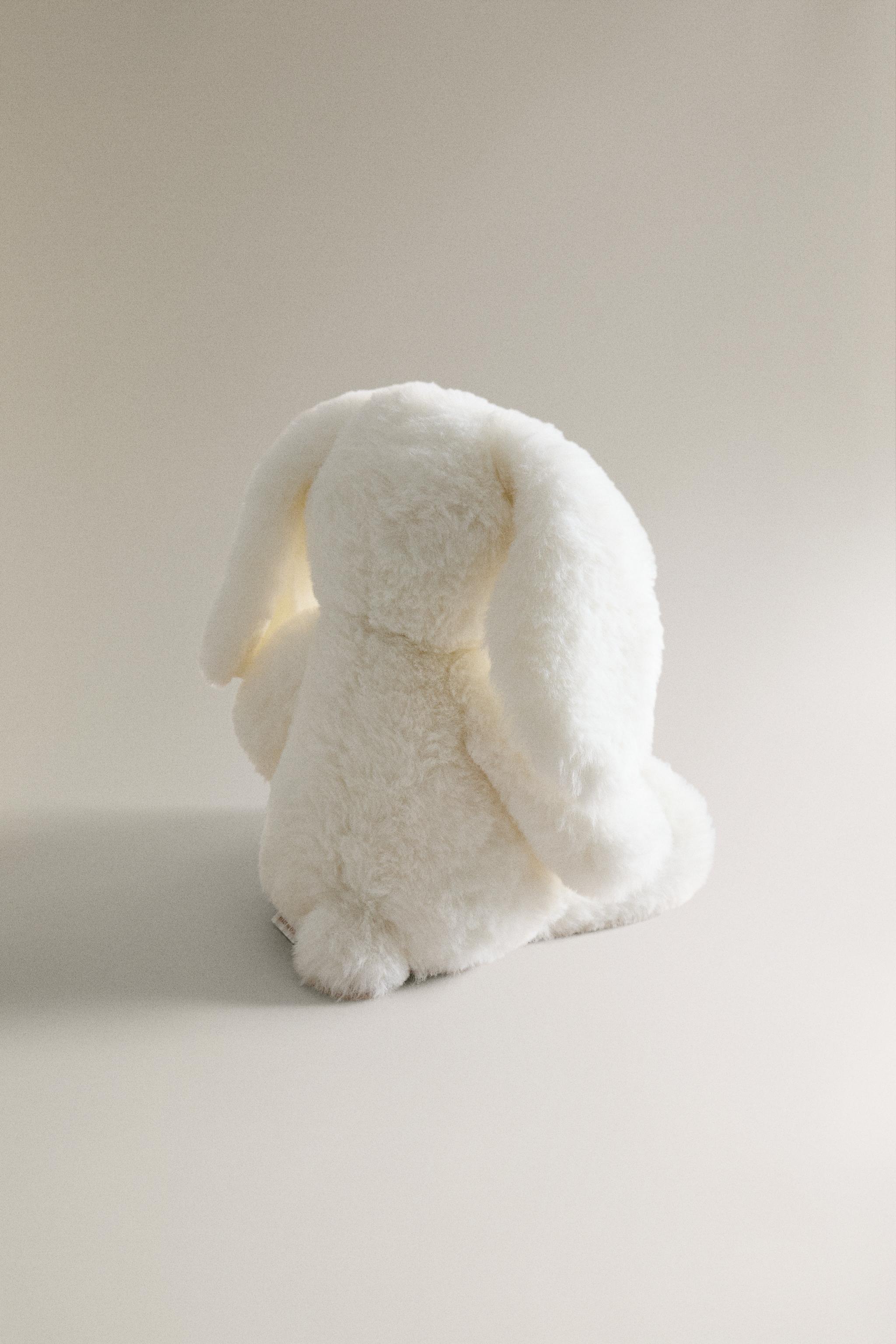 CHILDREN’S WHITE BUNNY PLUSH TOY