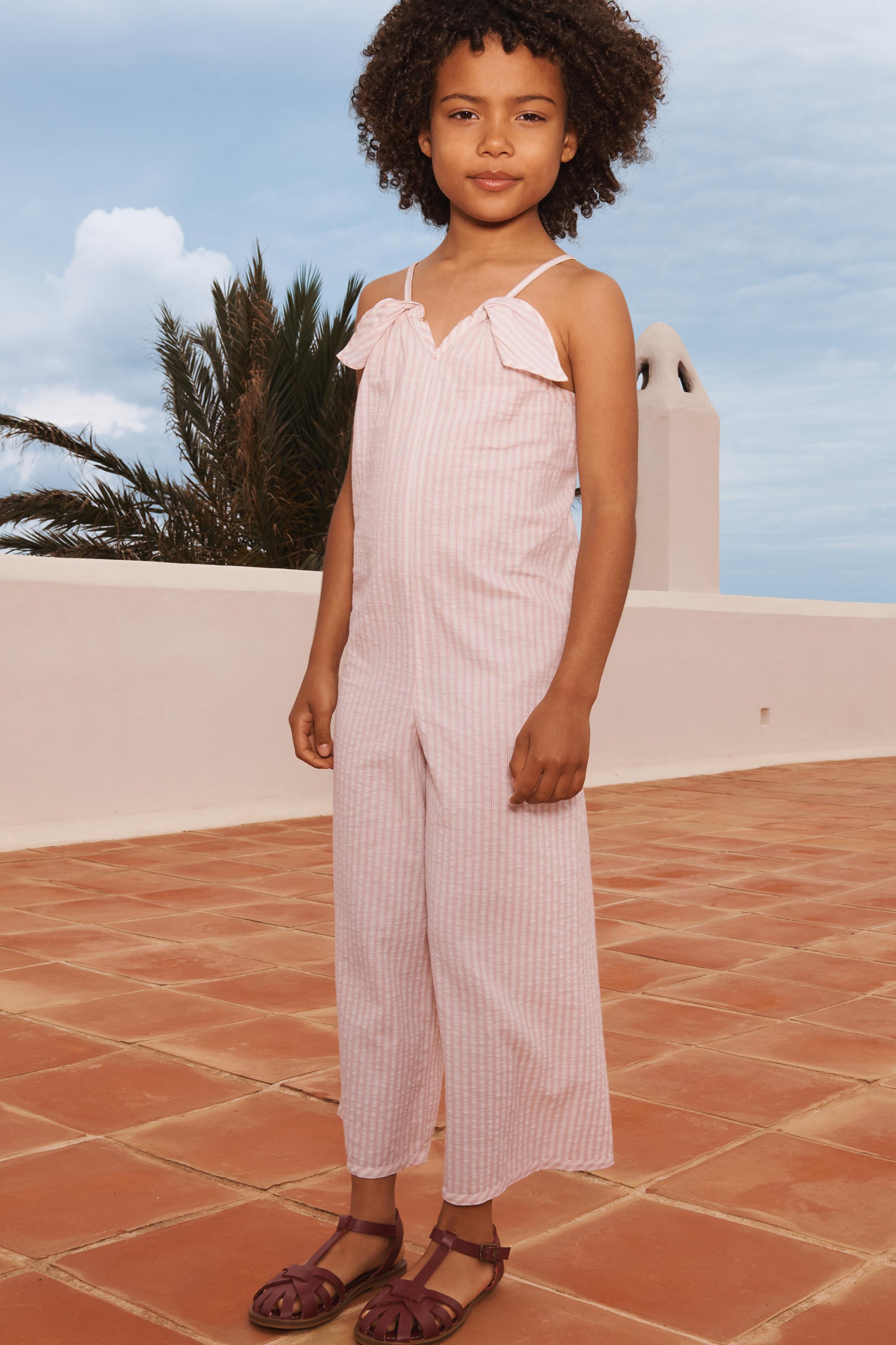 LIMITED EDITION STRIPED LONG JUMPSUIT