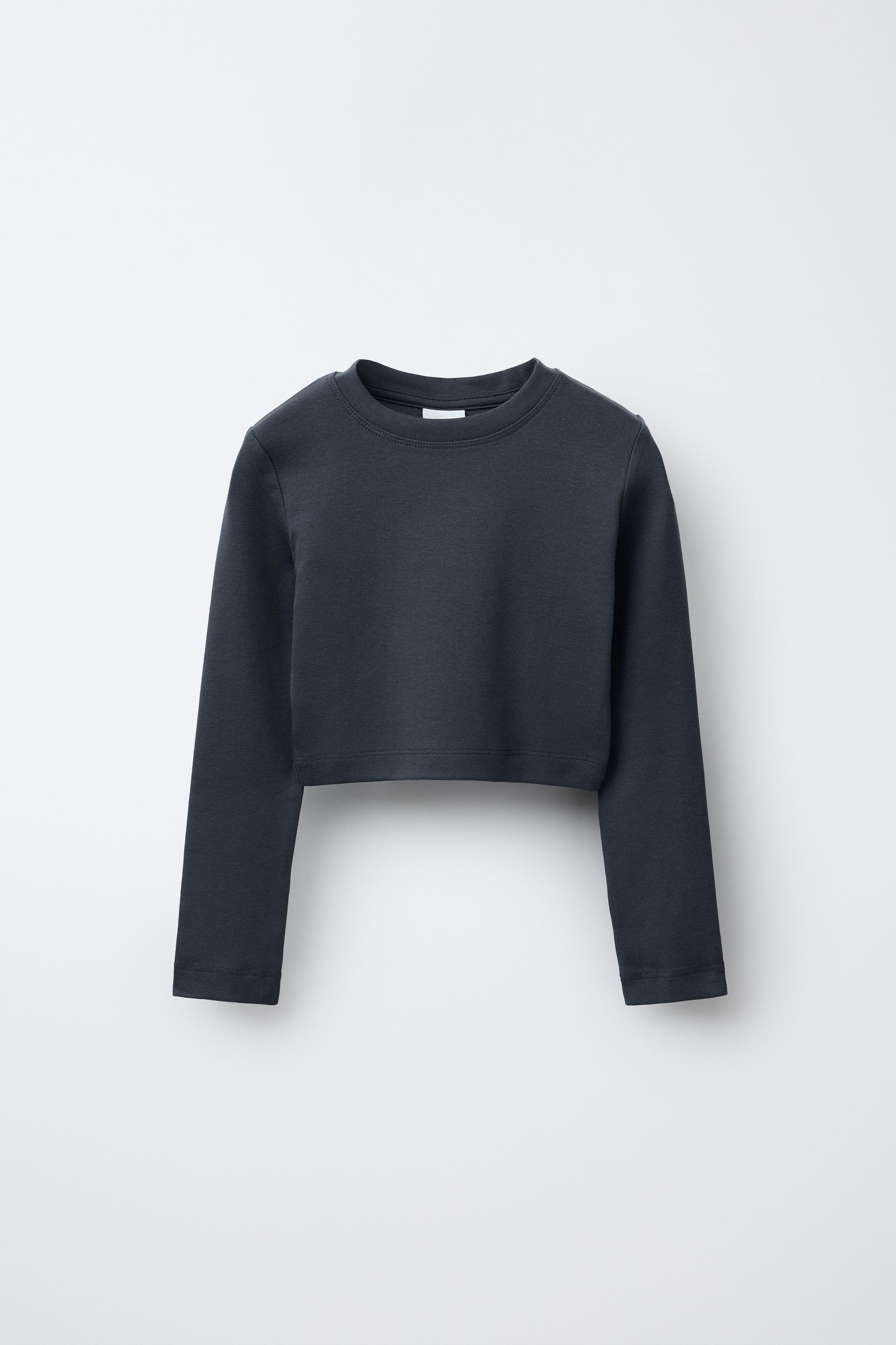 BASIC CROPPED T-SHIRT