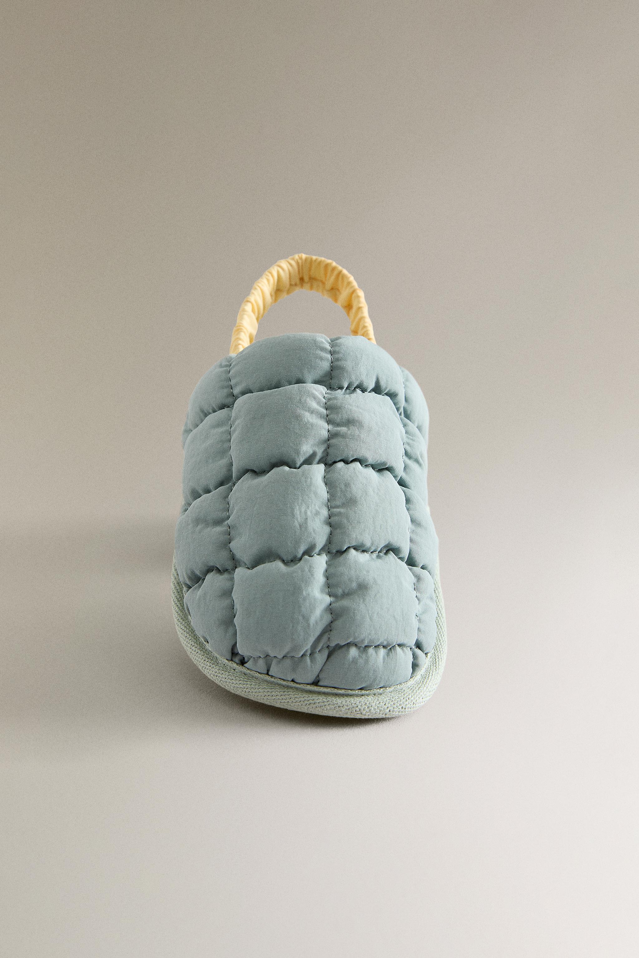 CHILDREN'S QUILTED MULE SLIPPERS