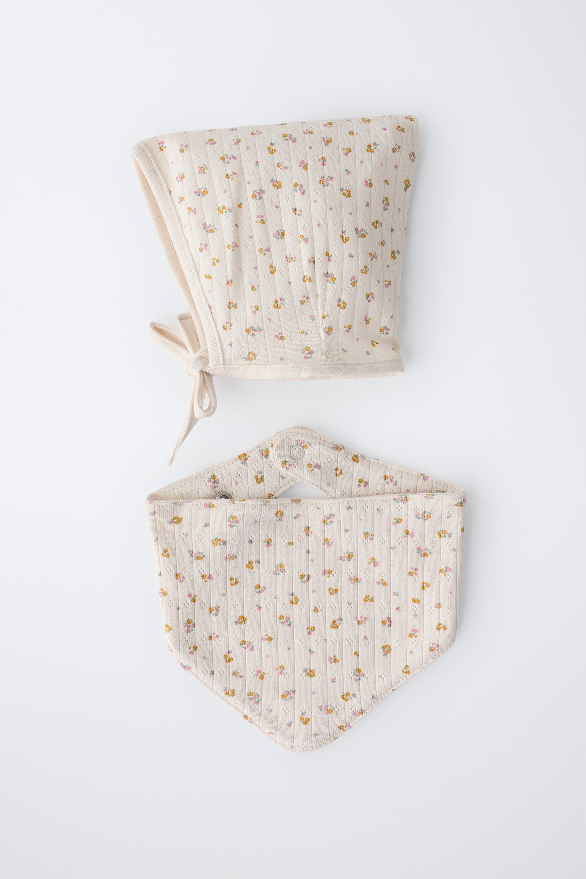 FLORAL BONNET AND BANDANA PACK