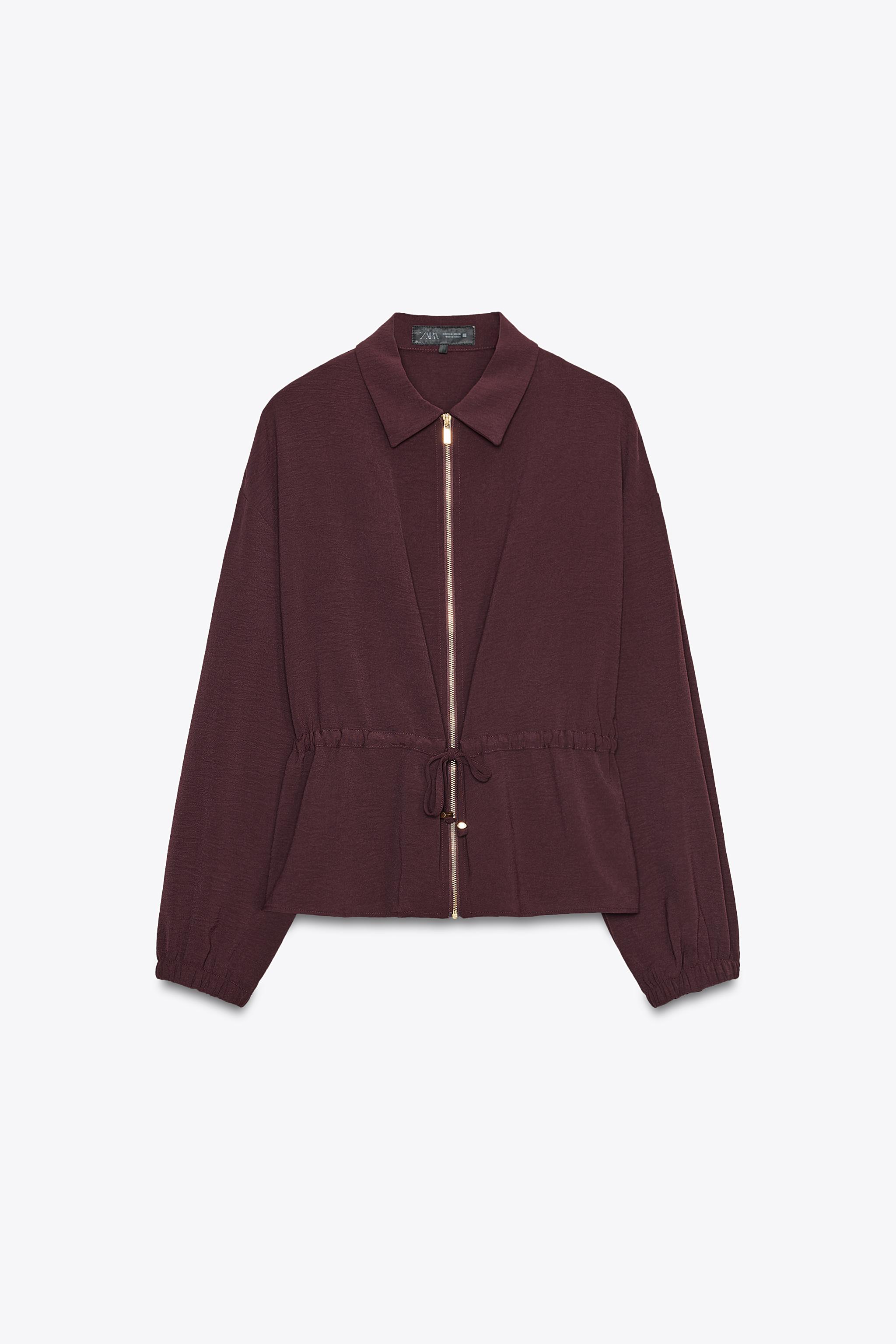 DRAWSTRING SAFARI JACKET