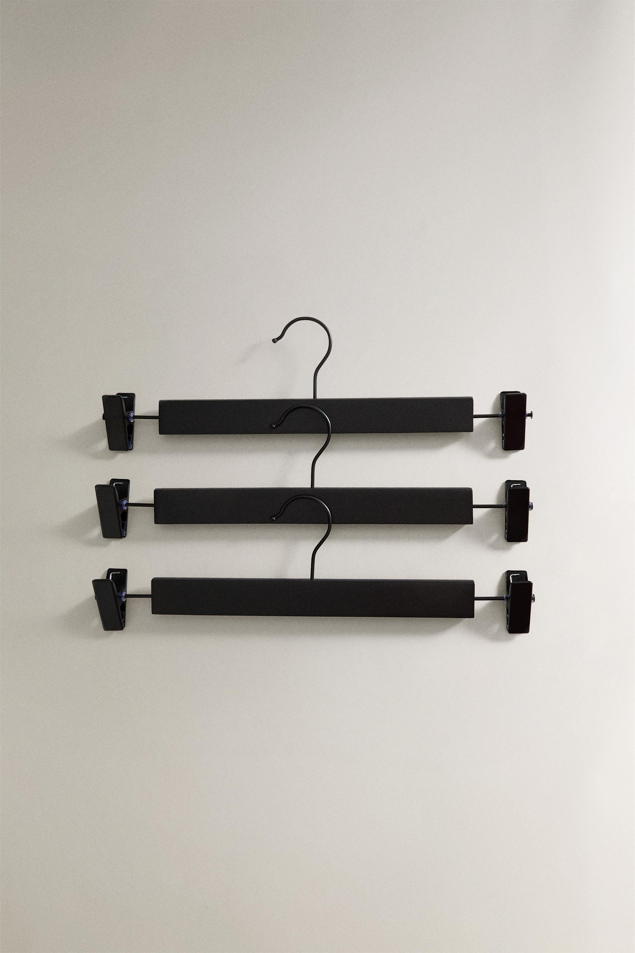 WOODEN SKIRT HANGER (SET OF 3)