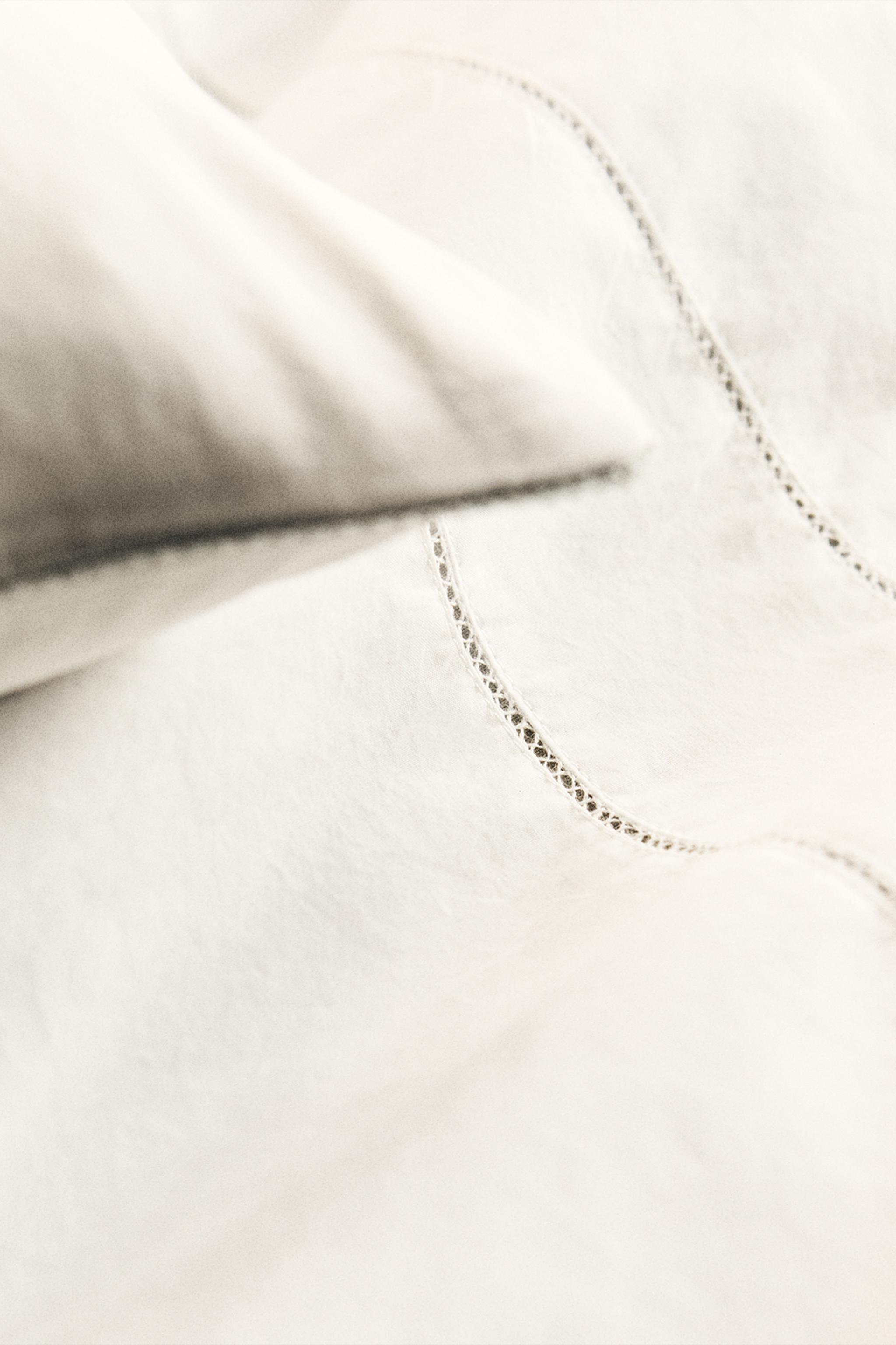 CHILDREN'S HEMSTITCHED POPLIN DUVET COVER