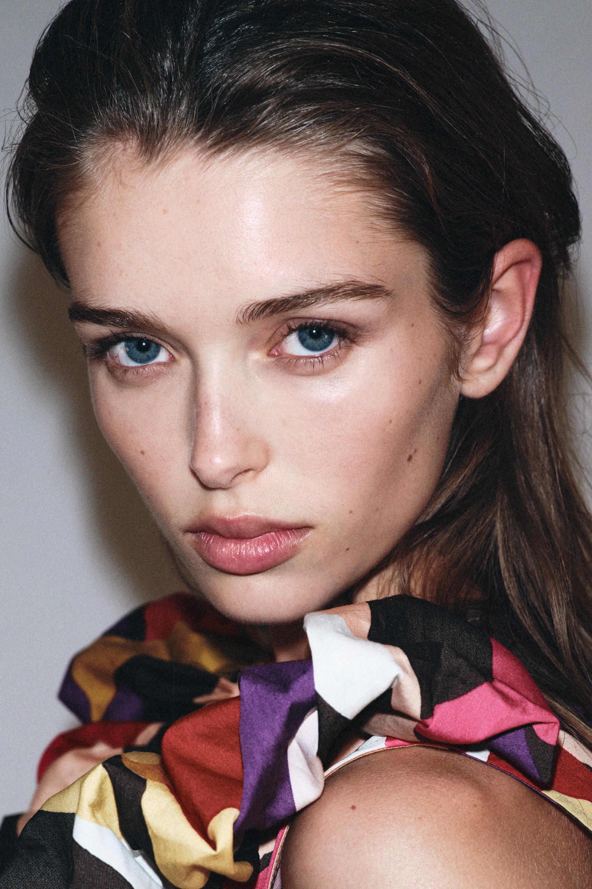 PRINTED POPLIN MIDI DRESS