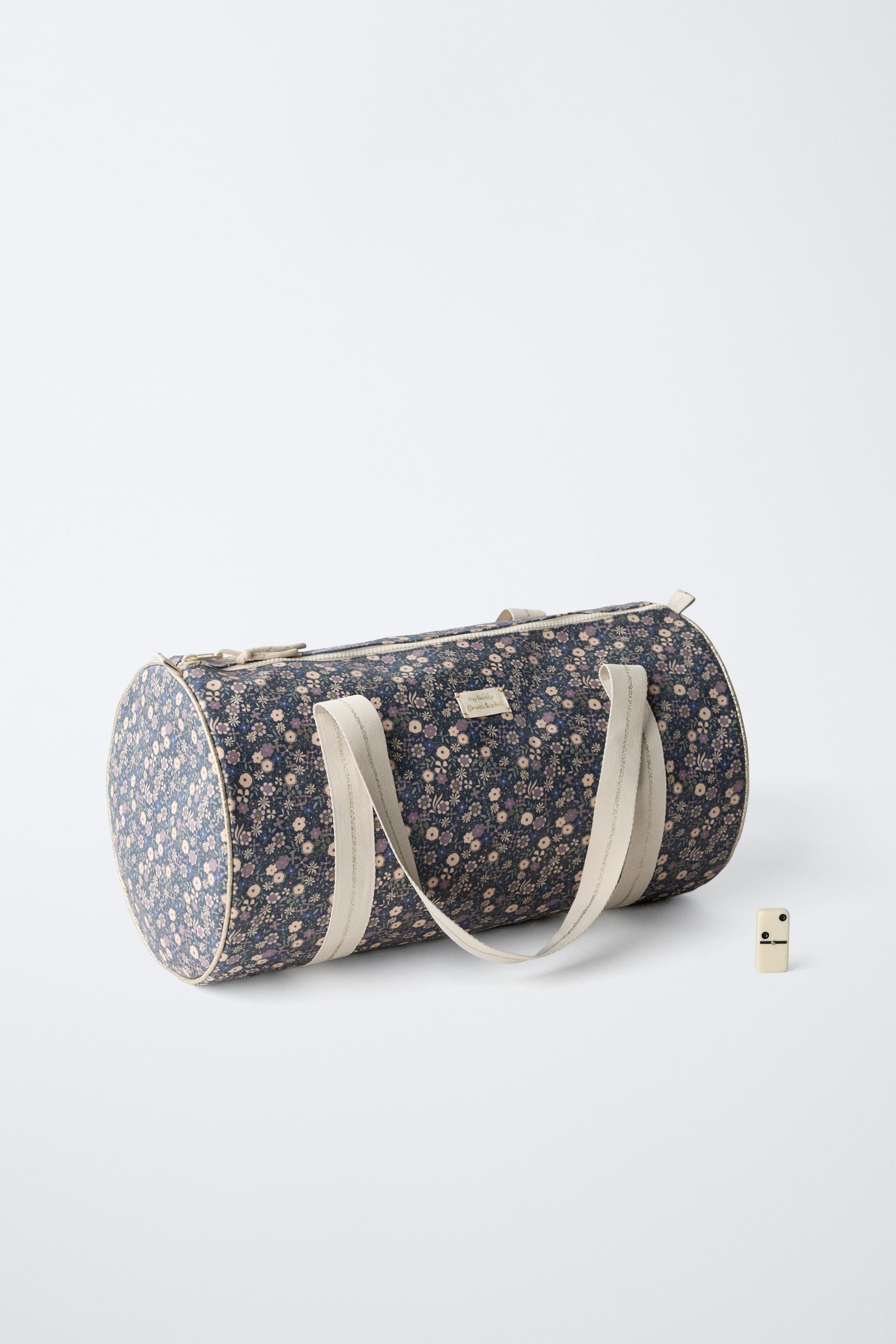 FLORAL SCHOOL BOWLING BAG