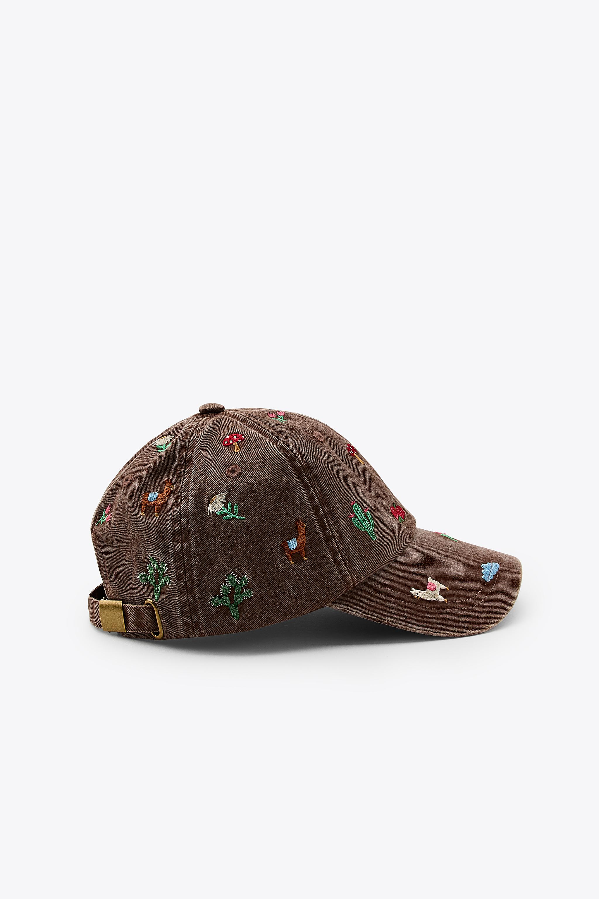 EMBROIDERED TWILL CAP