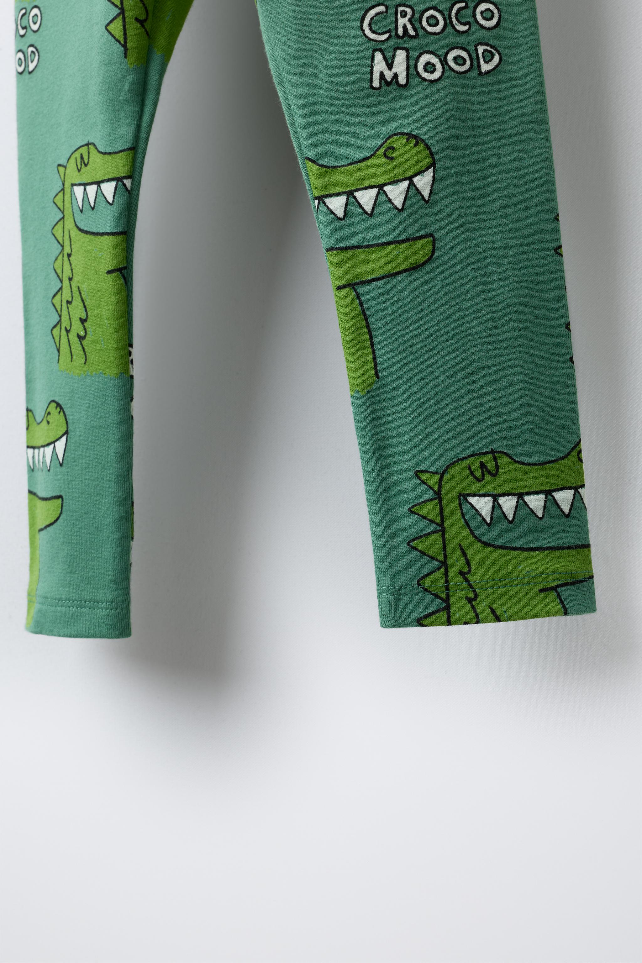 CROCODILE PRINT LEGGINGS