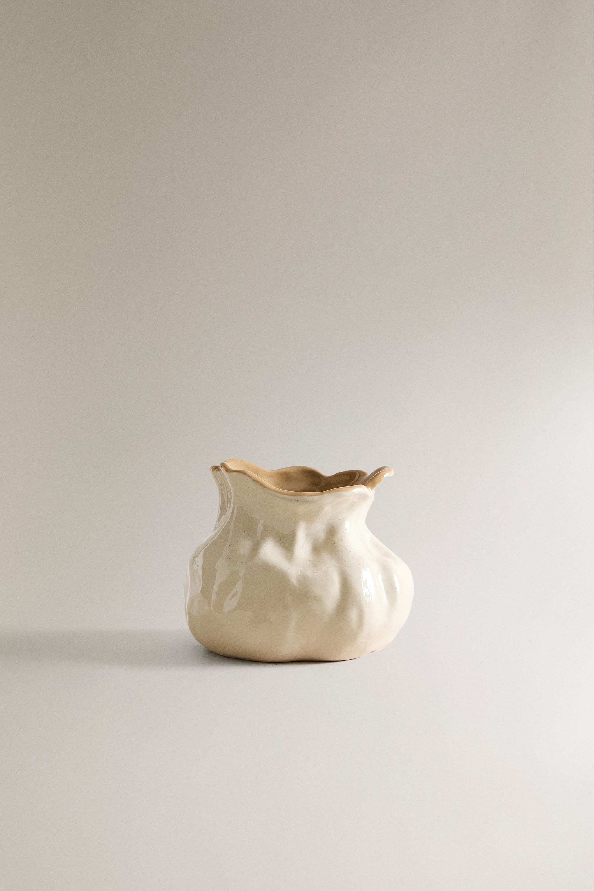 ARTICHOKE CERAMIC VASE