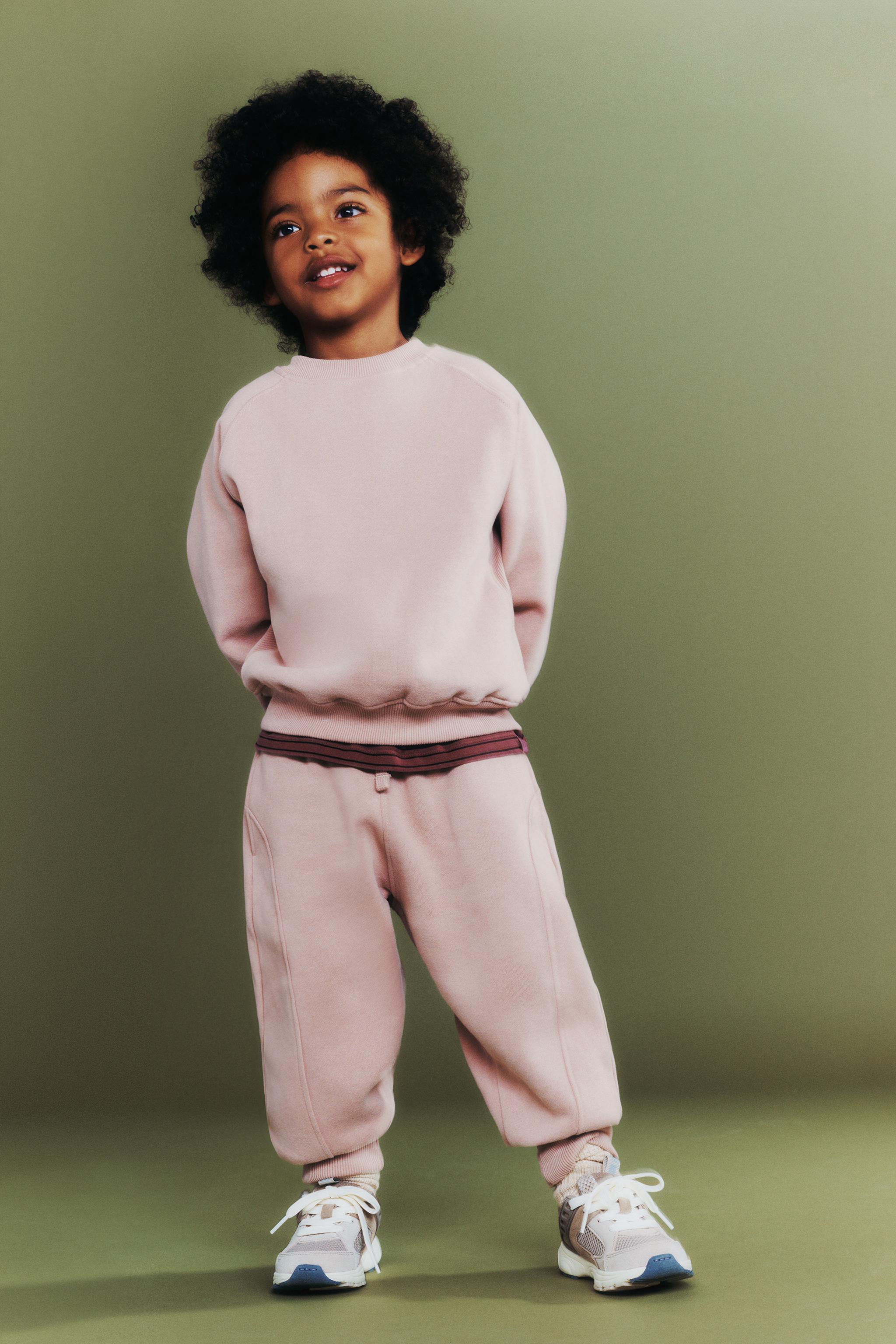 FLOCKED LOGO JOGGER PANTS