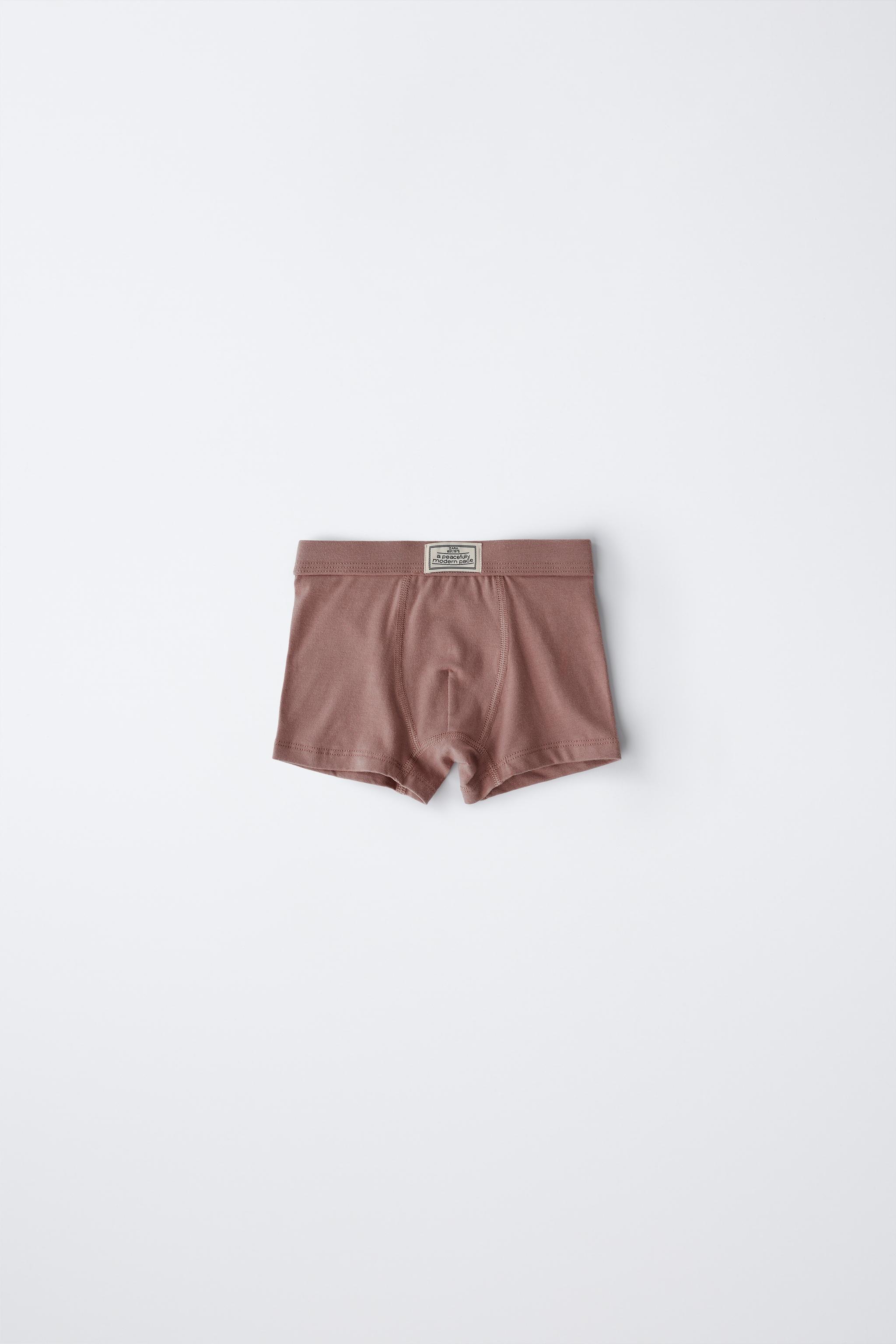 AGES 3-6 / FIVE-PACK OF BOXERS WITH LABEL