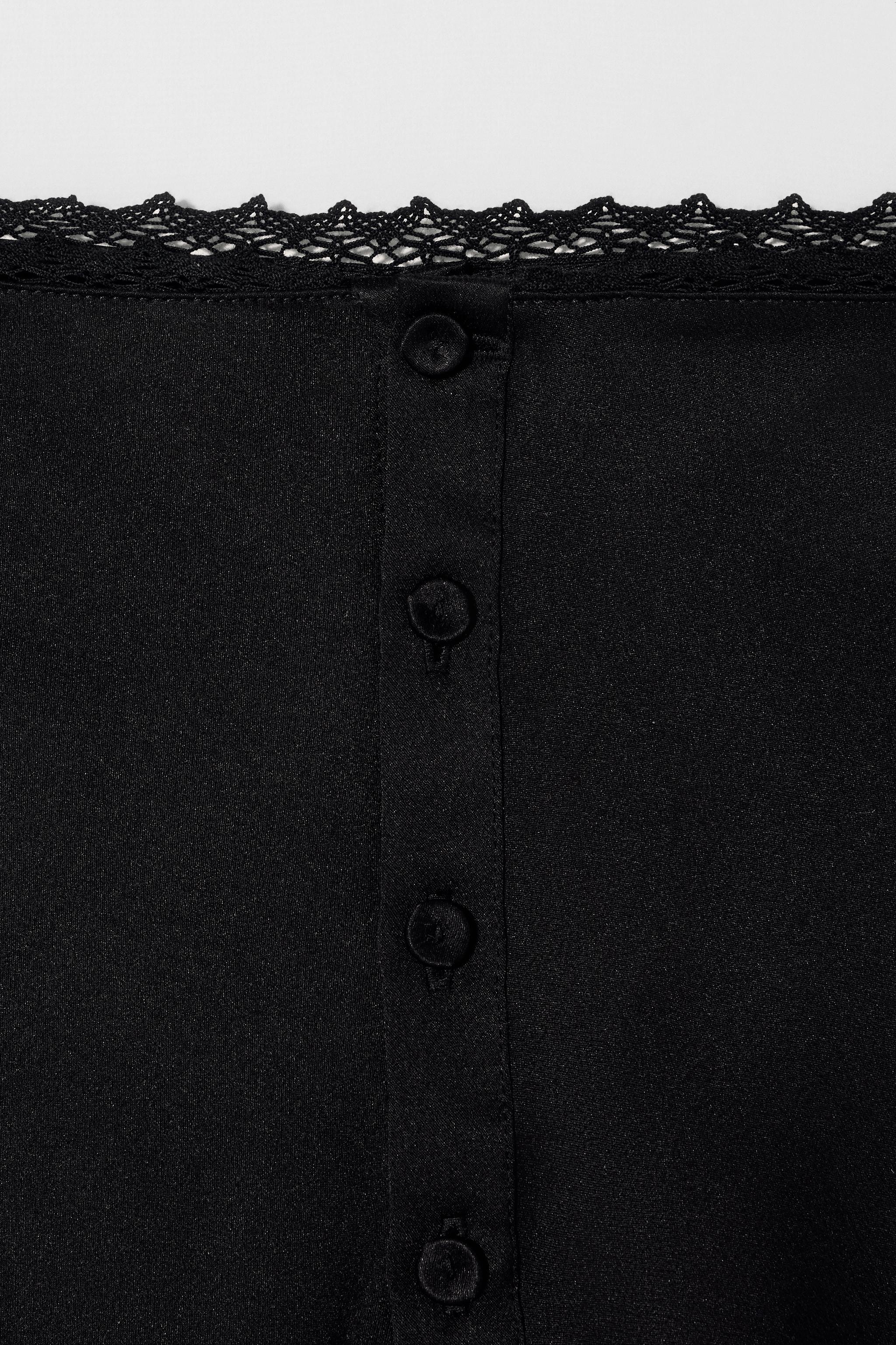 KATE MOSS X ZARA SILK LINGERIE SHORTS