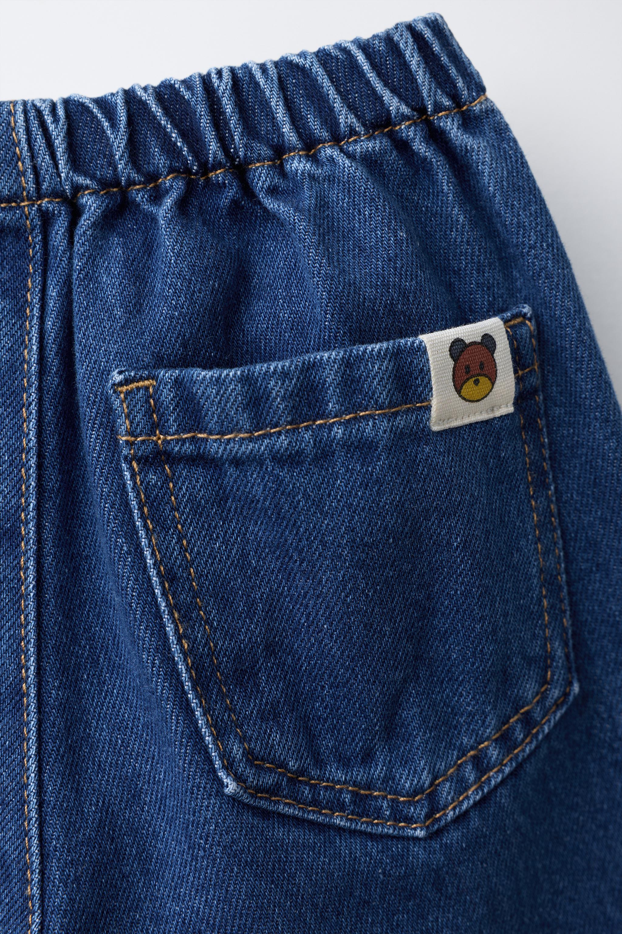 DENIM POCKET PANTS