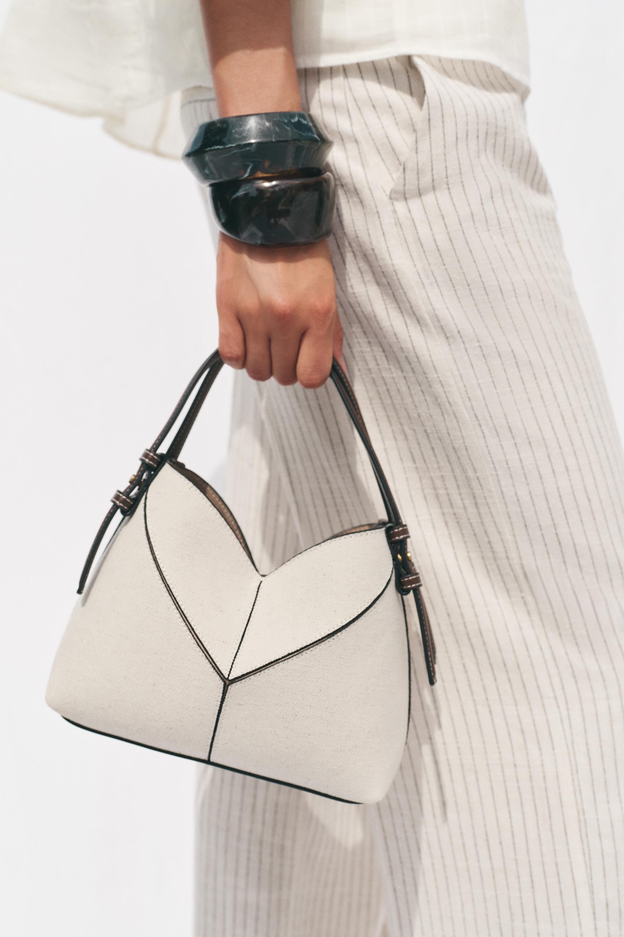 CONTRAST CANVAS MINI SHOPPER