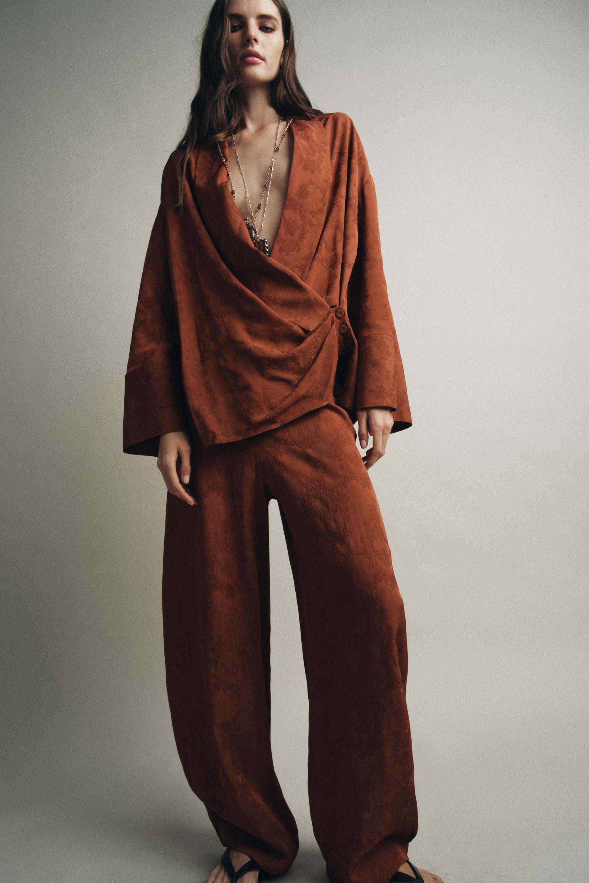 ZW COLLECTION JACQUARD PANTS