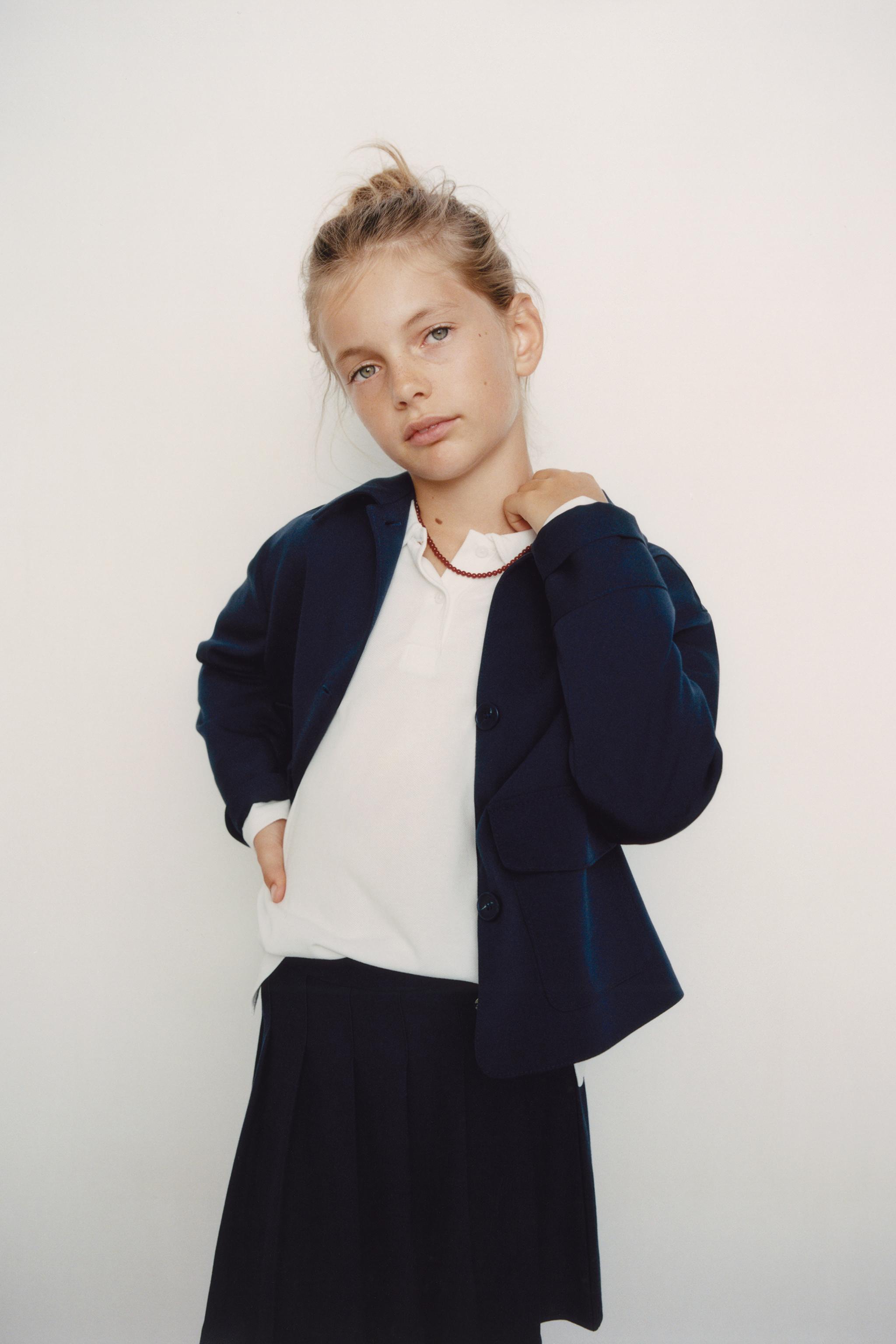 PIQUÉ PETER PAN COLLAR POLO SHIRT