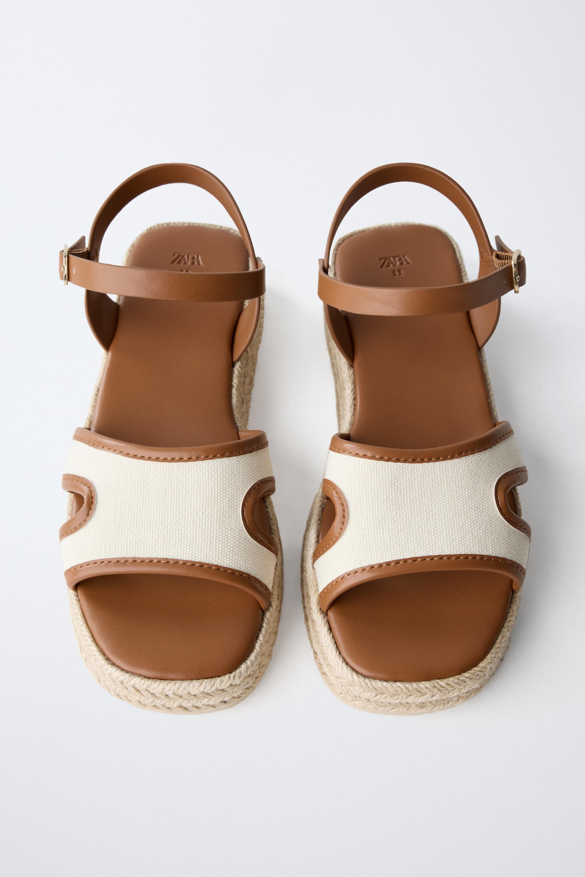 JUTE CANVAS SANDALS