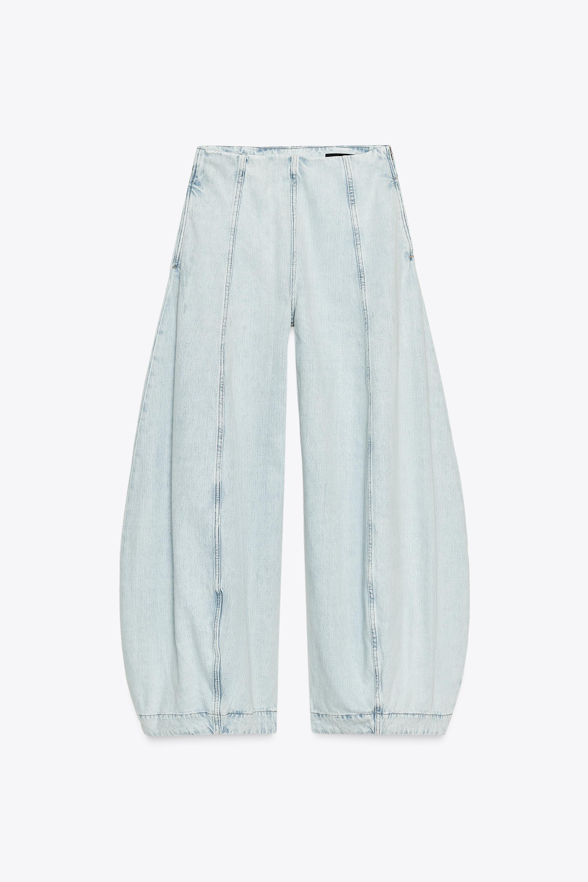 ZW COLLECTION HIGH-WAISTED BALLOON JEANS