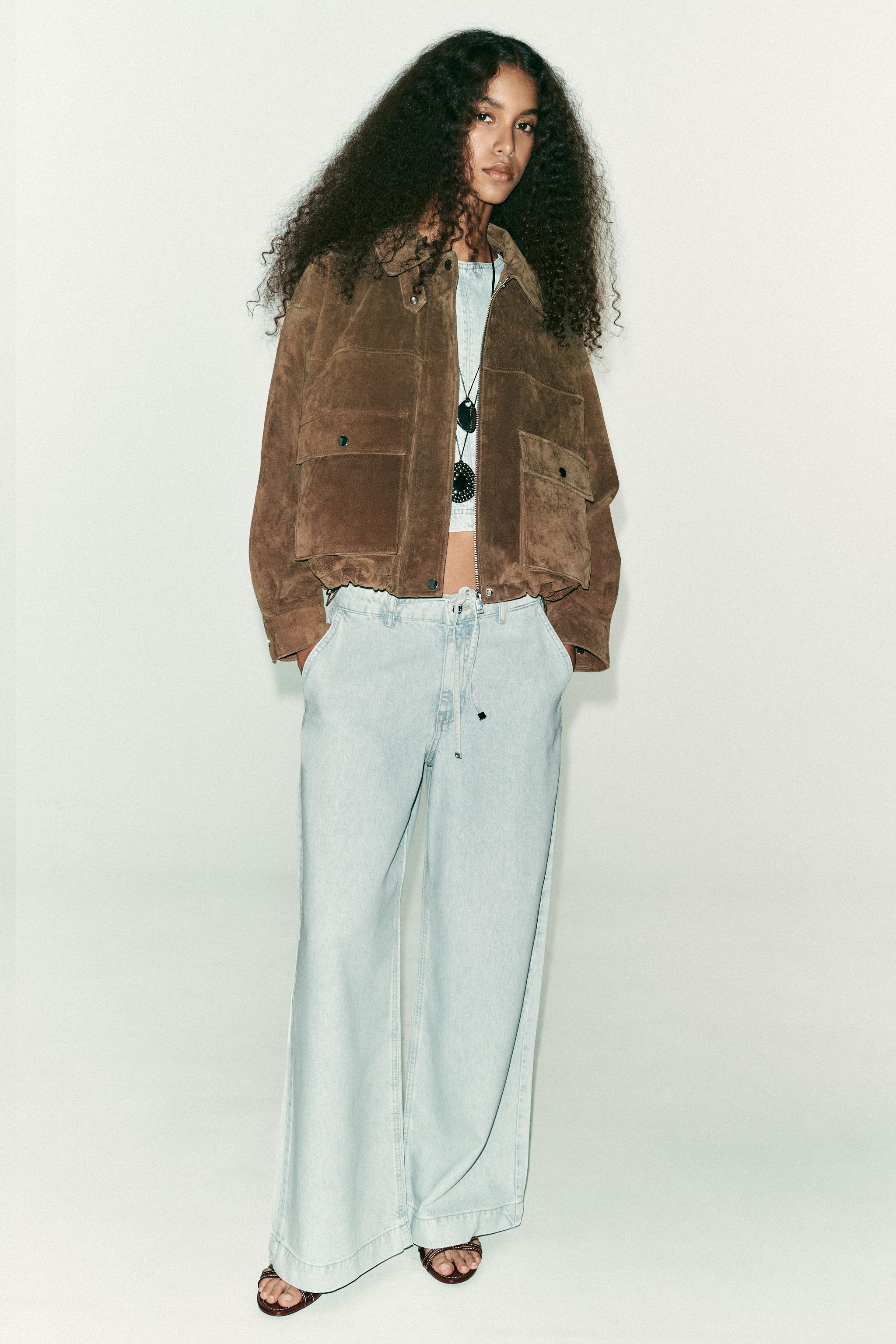 Z1975 SHORT DENIM TOP