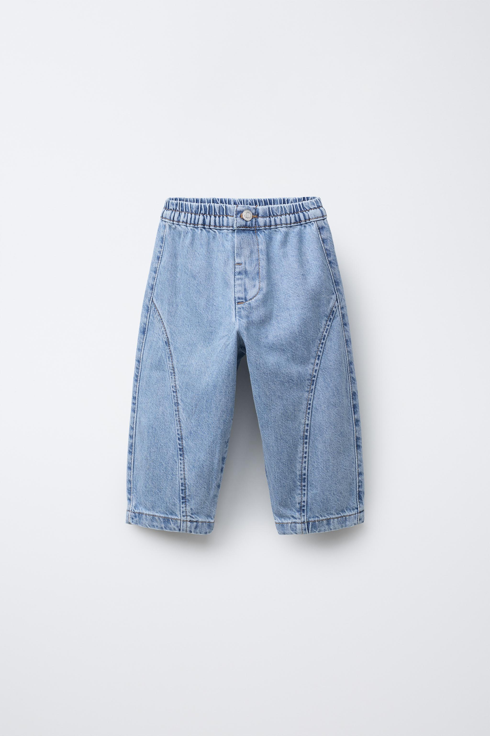 STITCHED BAGGY JEANS