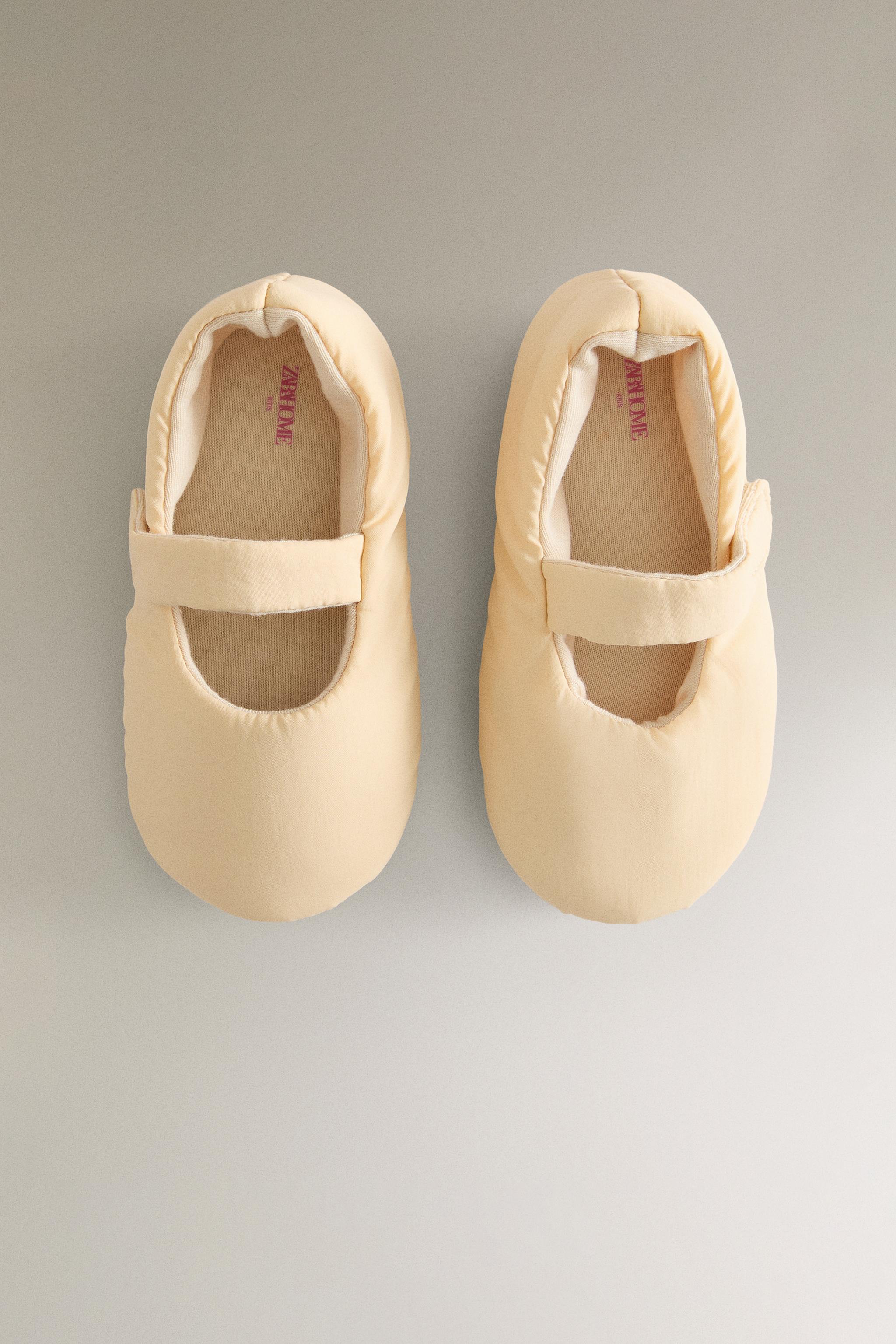 CHILDREN'S FABRIC BALLET FLATS