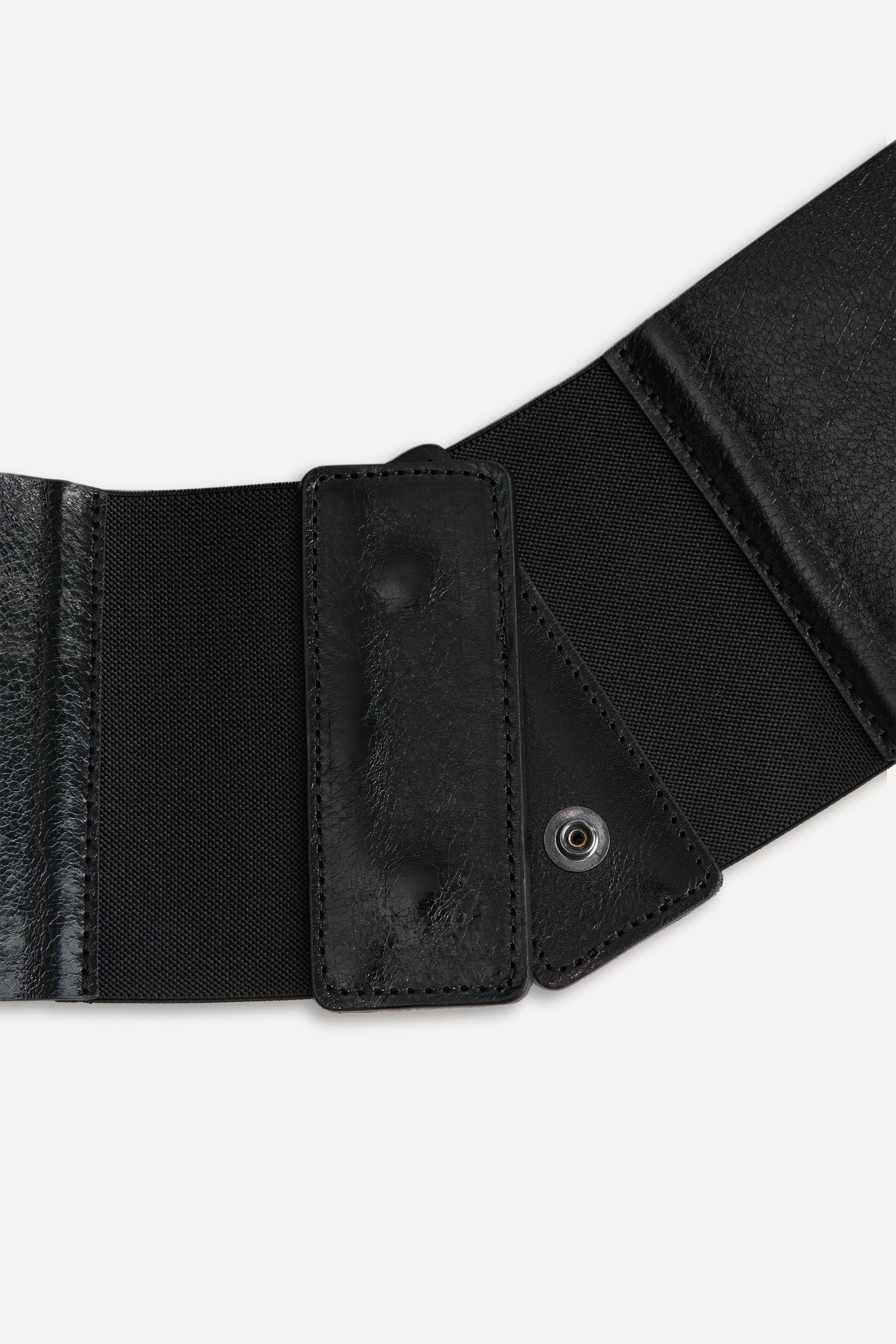 LEATHER SASH BELT 50TH ANNIVERSARY