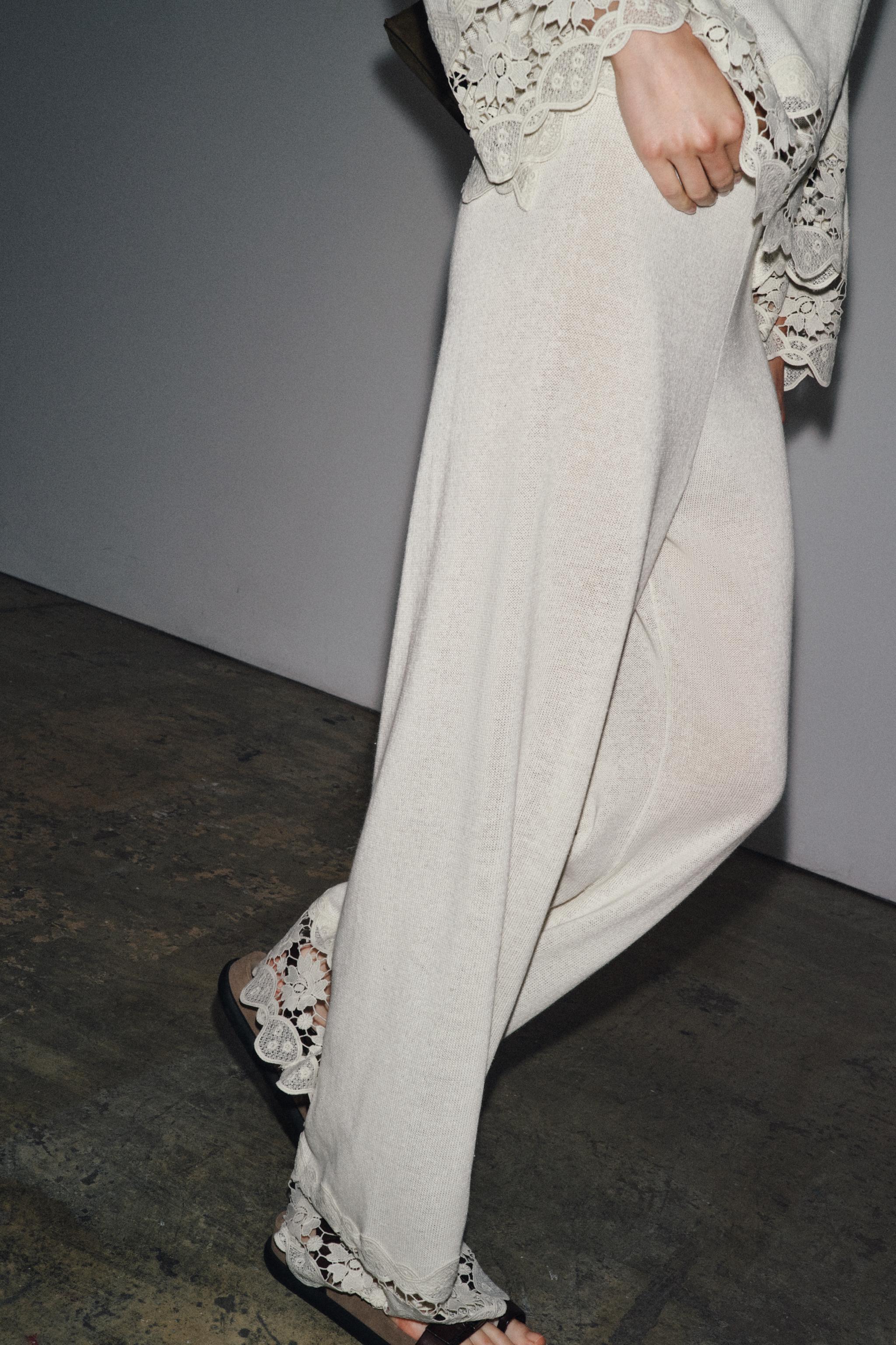 GUIPURE COMBINATION PANTS