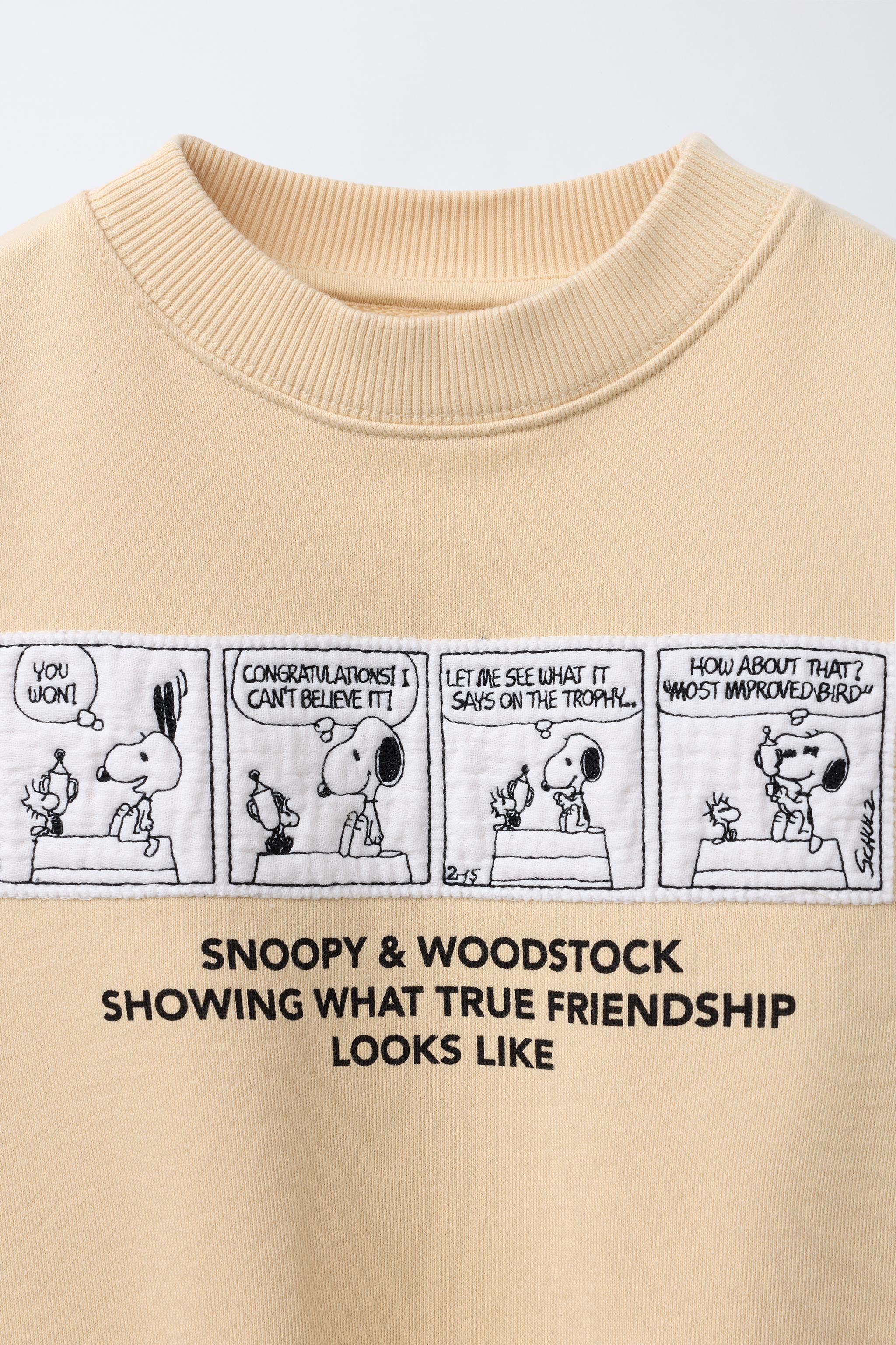 SNOOPY PEANUTS™ PATCH SWEATSHIRT