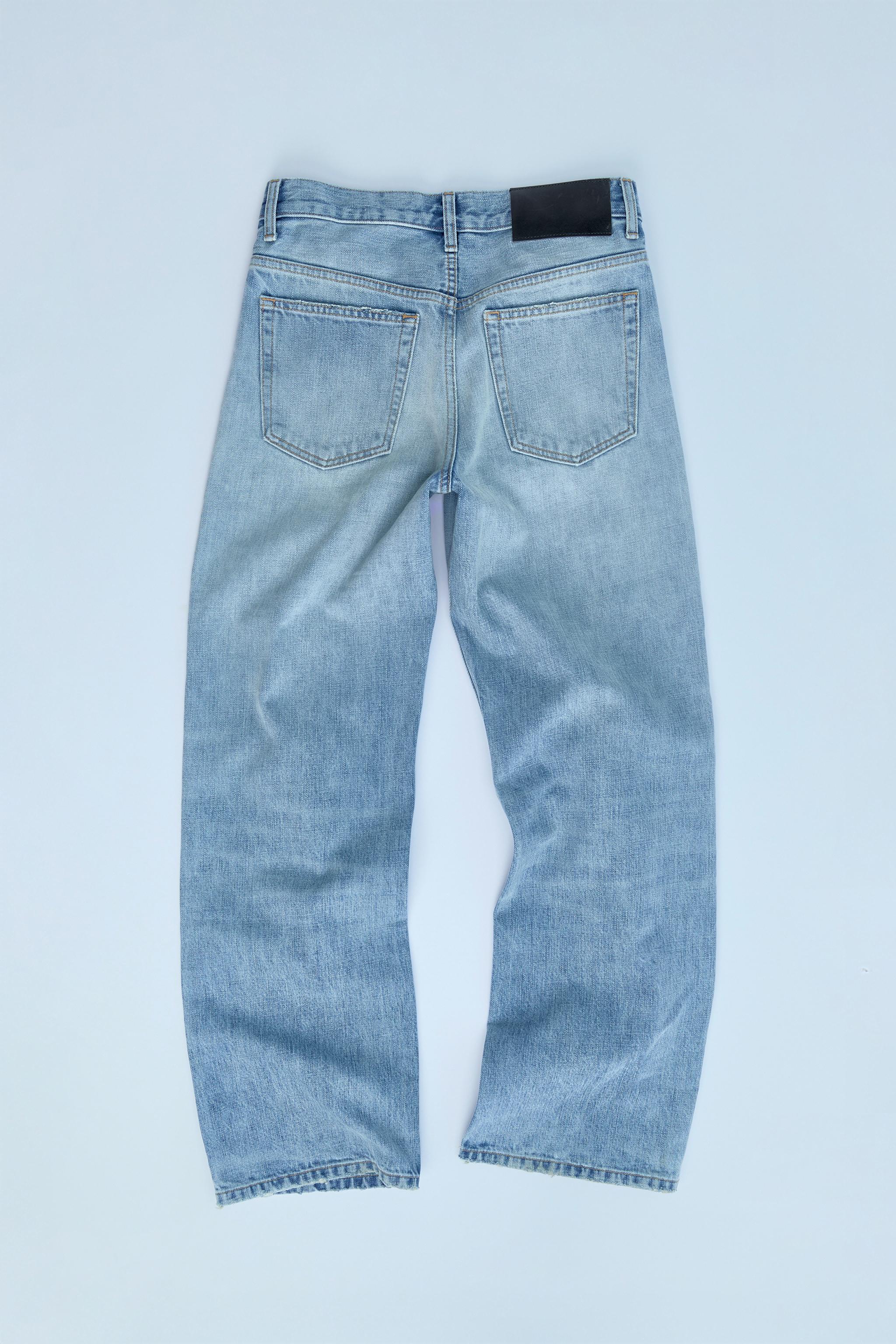 TRF MID-RISE LOOSE STRAIGHT LEG JEANS