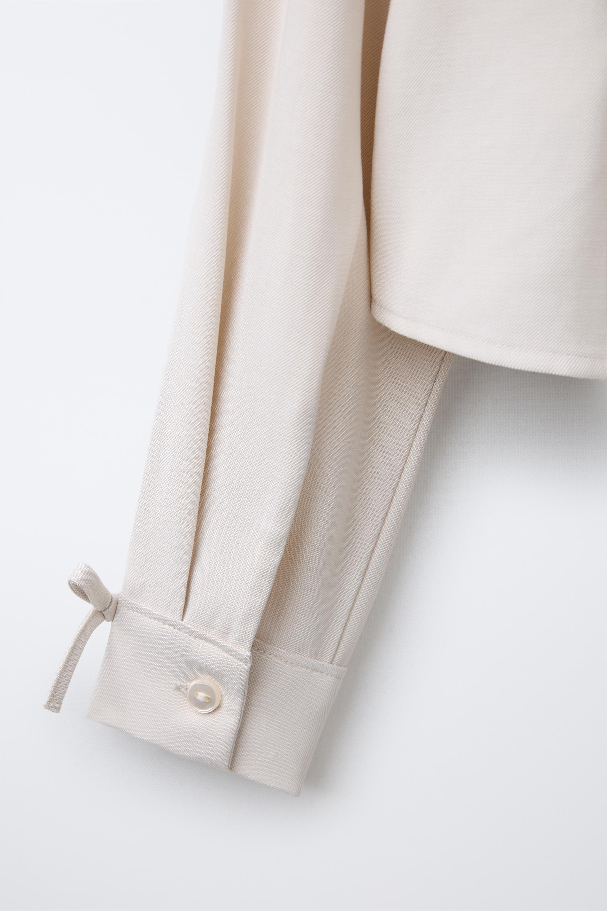 FLOWY SHIRT WITH BOWS