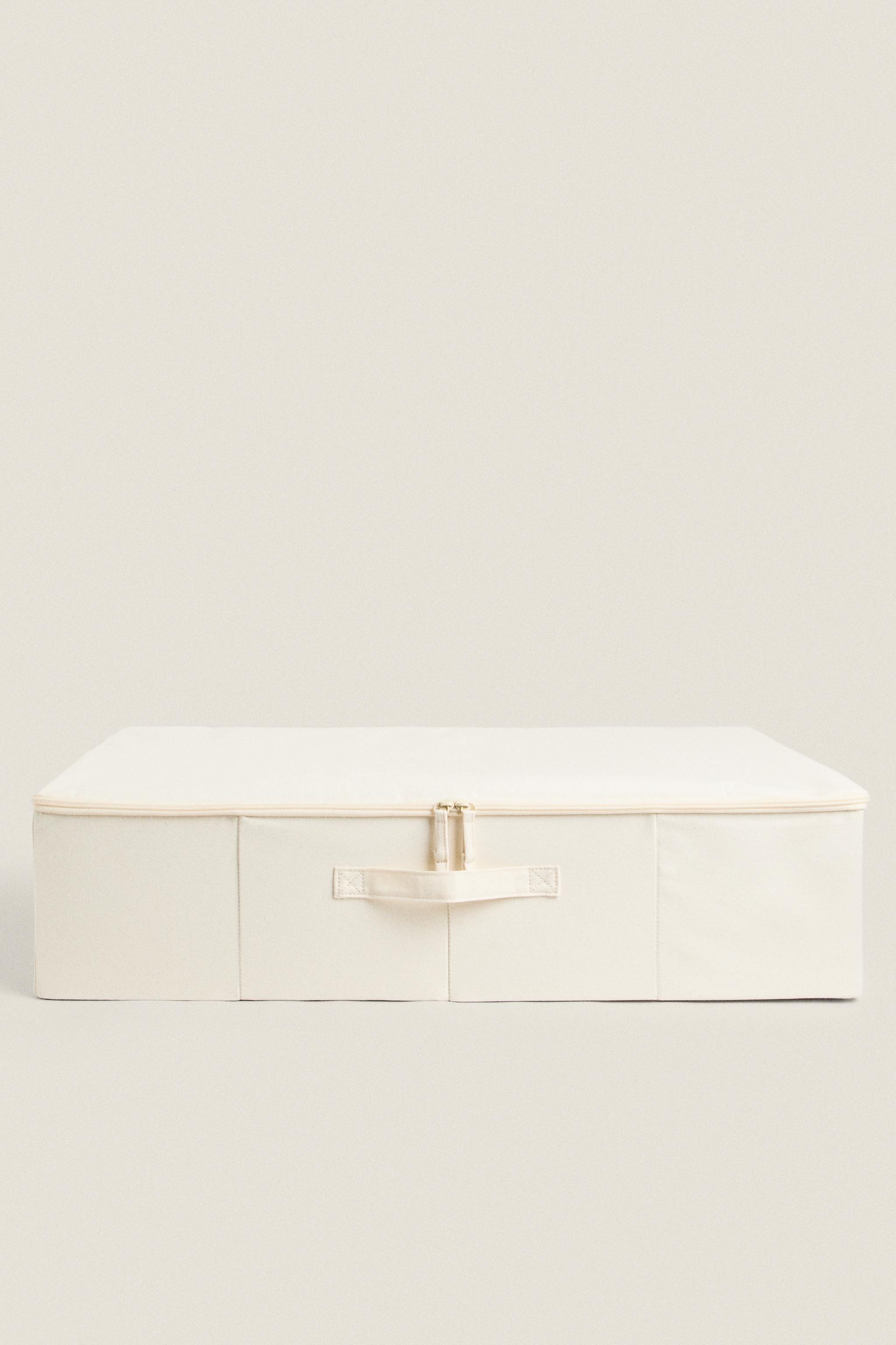 FOLDABLE STORAGE BOX WITH LID