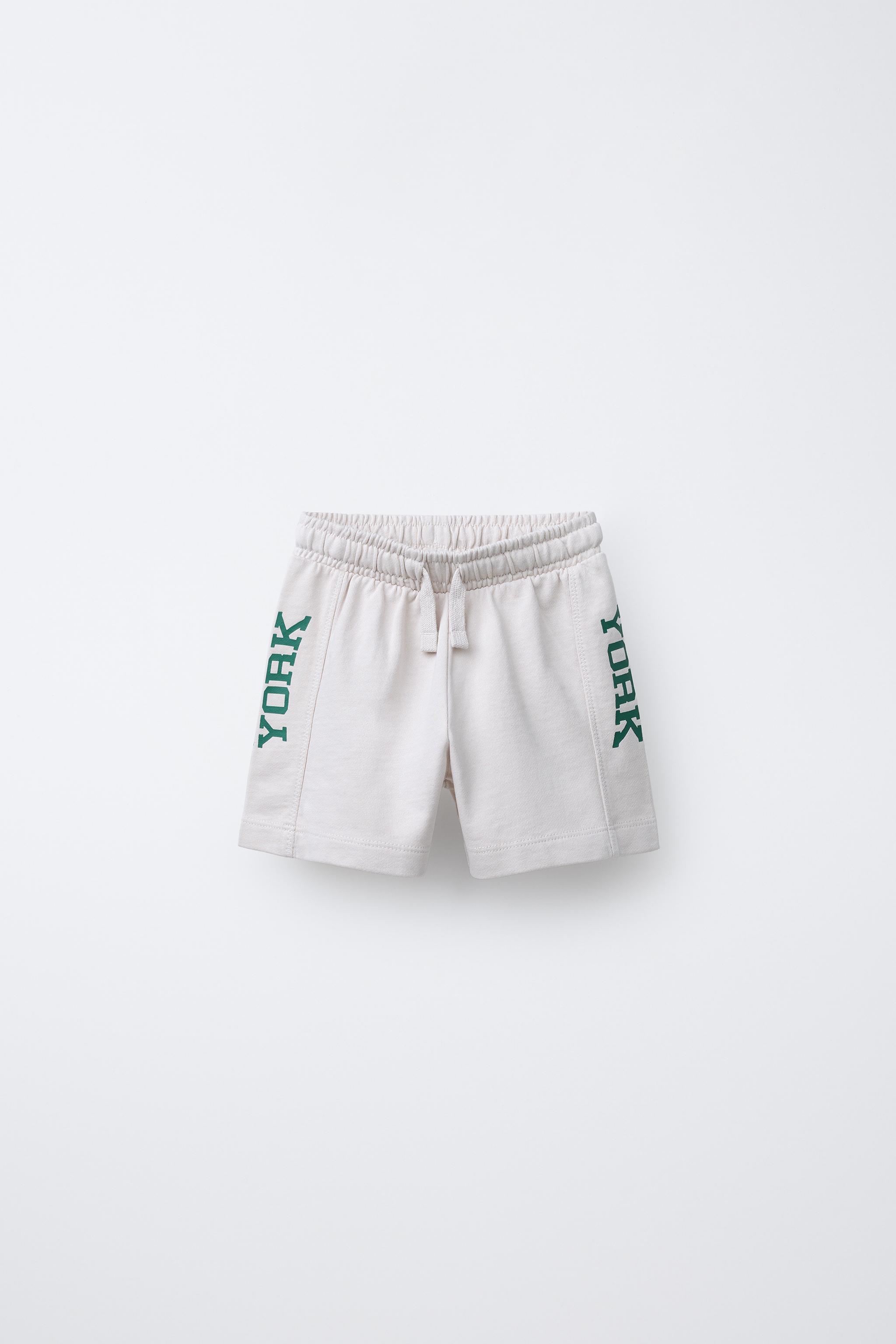 TEXT JOGGING SHORTS
